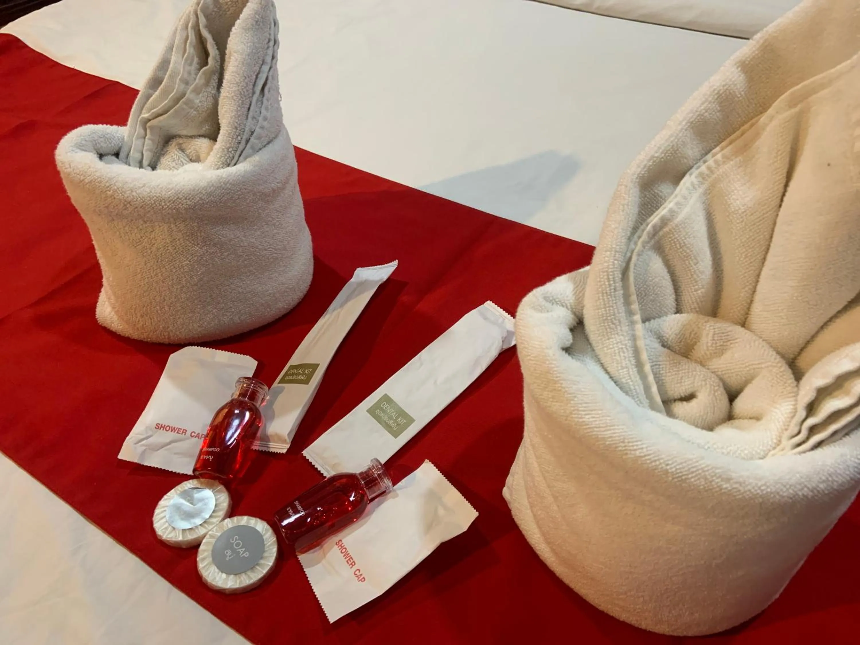 towels in The ESSE Hotel Pattaya