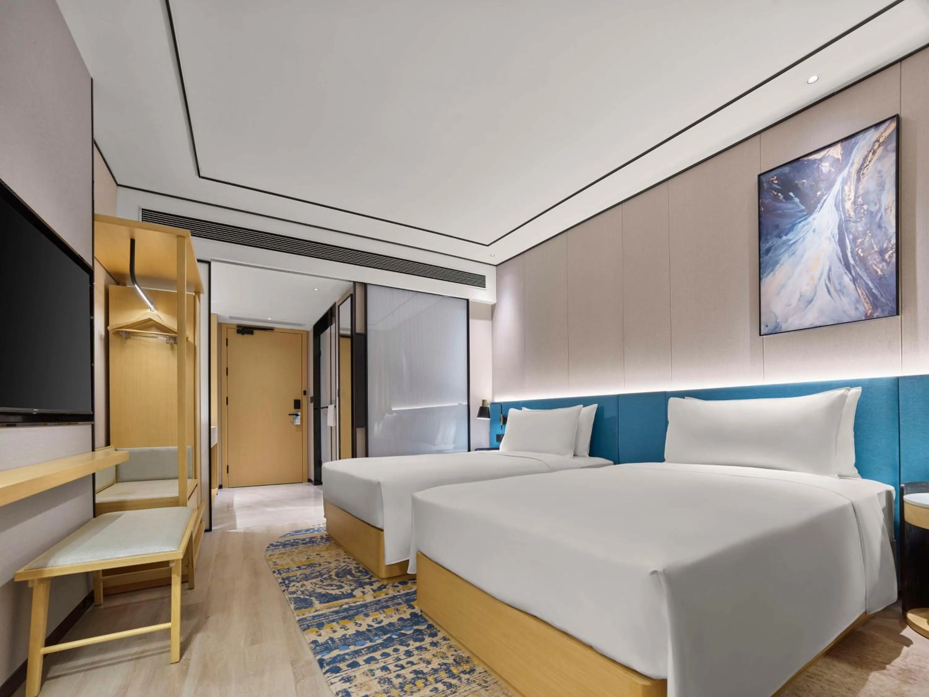 Bed in Hilton Garden Inn Anshan Haicheng