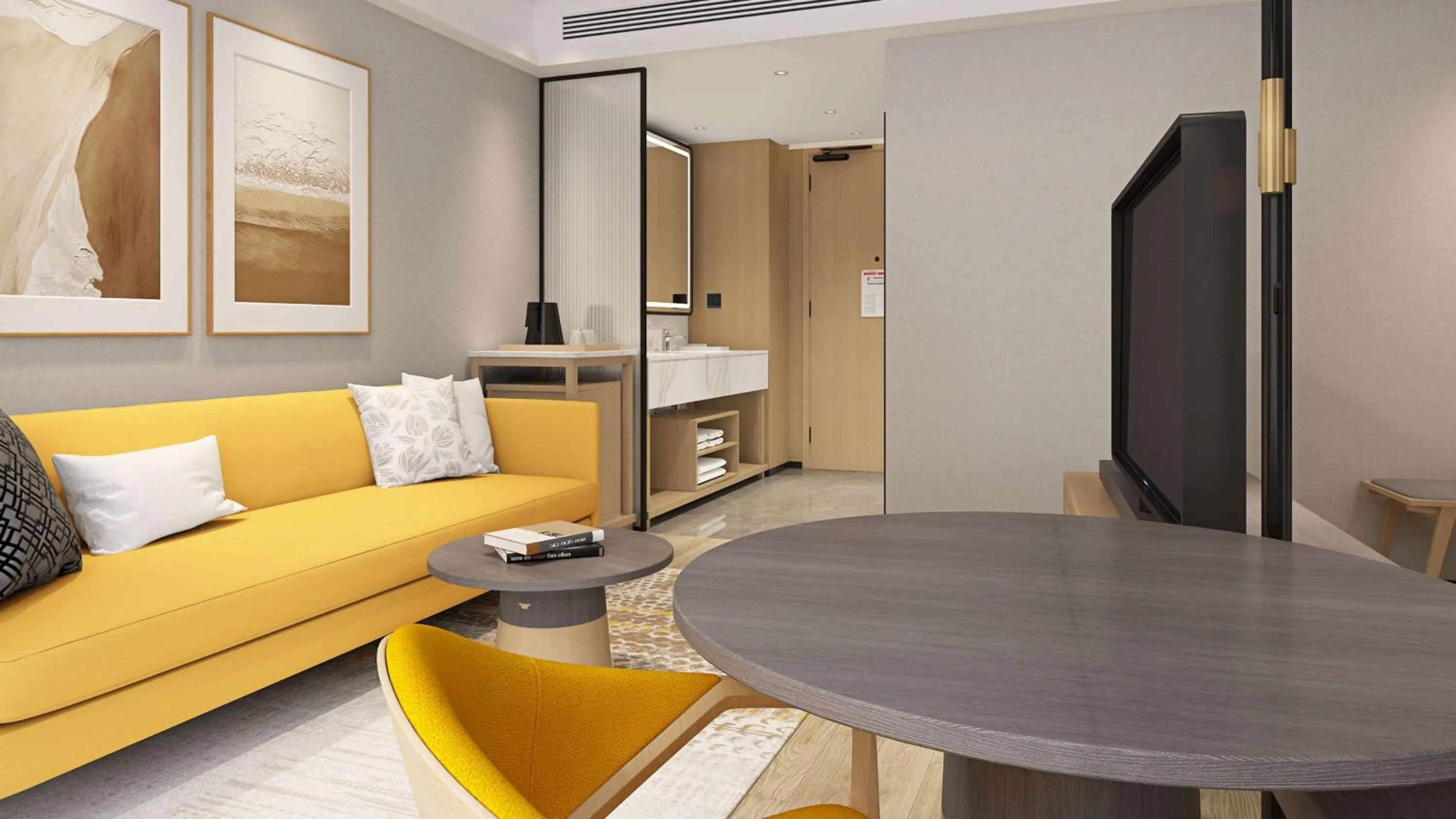 Bedroom in Hilton Garden Inn Anshan Haicheng