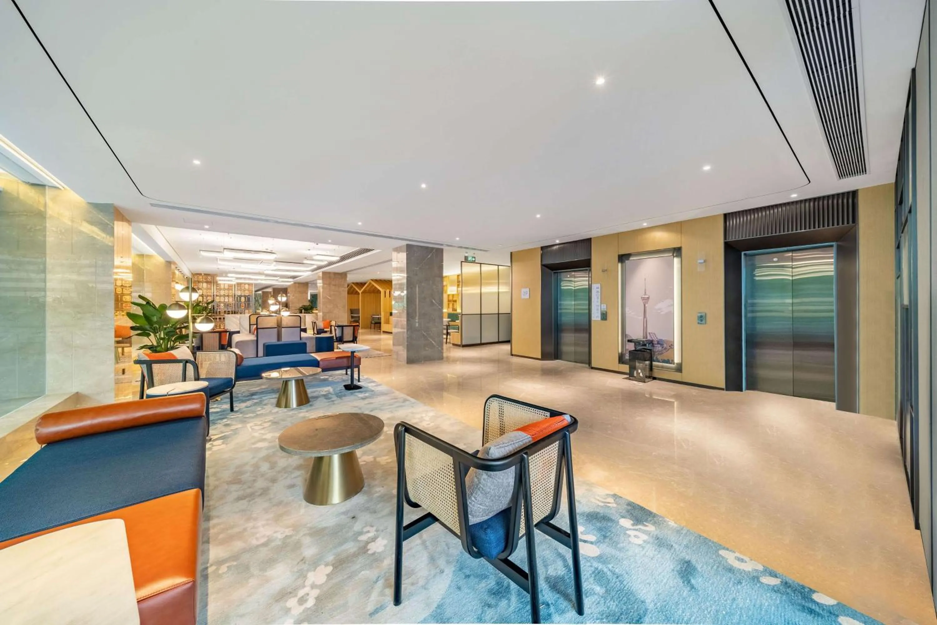 Lobby or reception in Hilton Garden Inn Chengdu Kuanzhai Alley