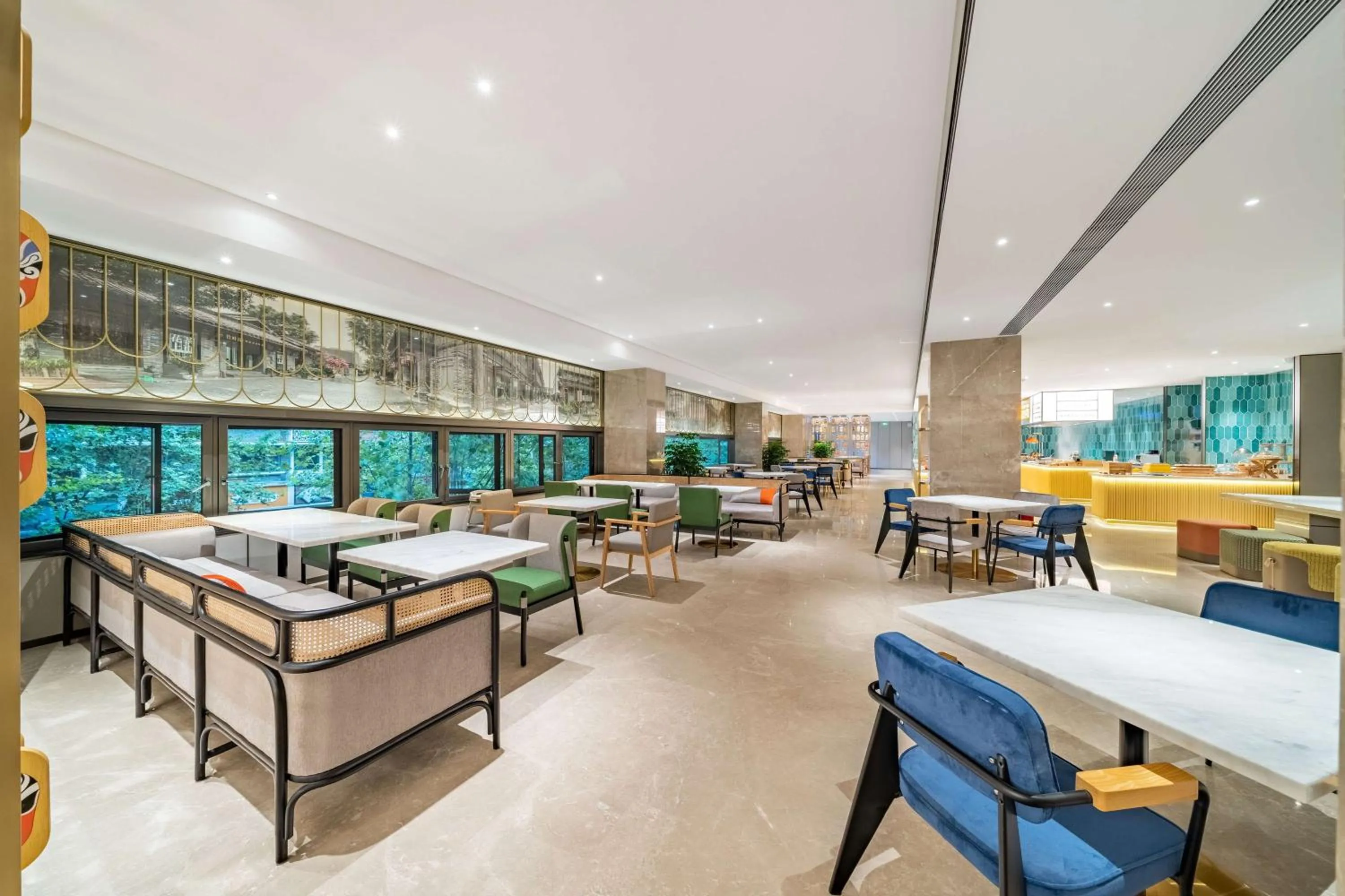 Restaurant/places to eat in Hilton Garden Inn Chengdu Kuanzhai Alley