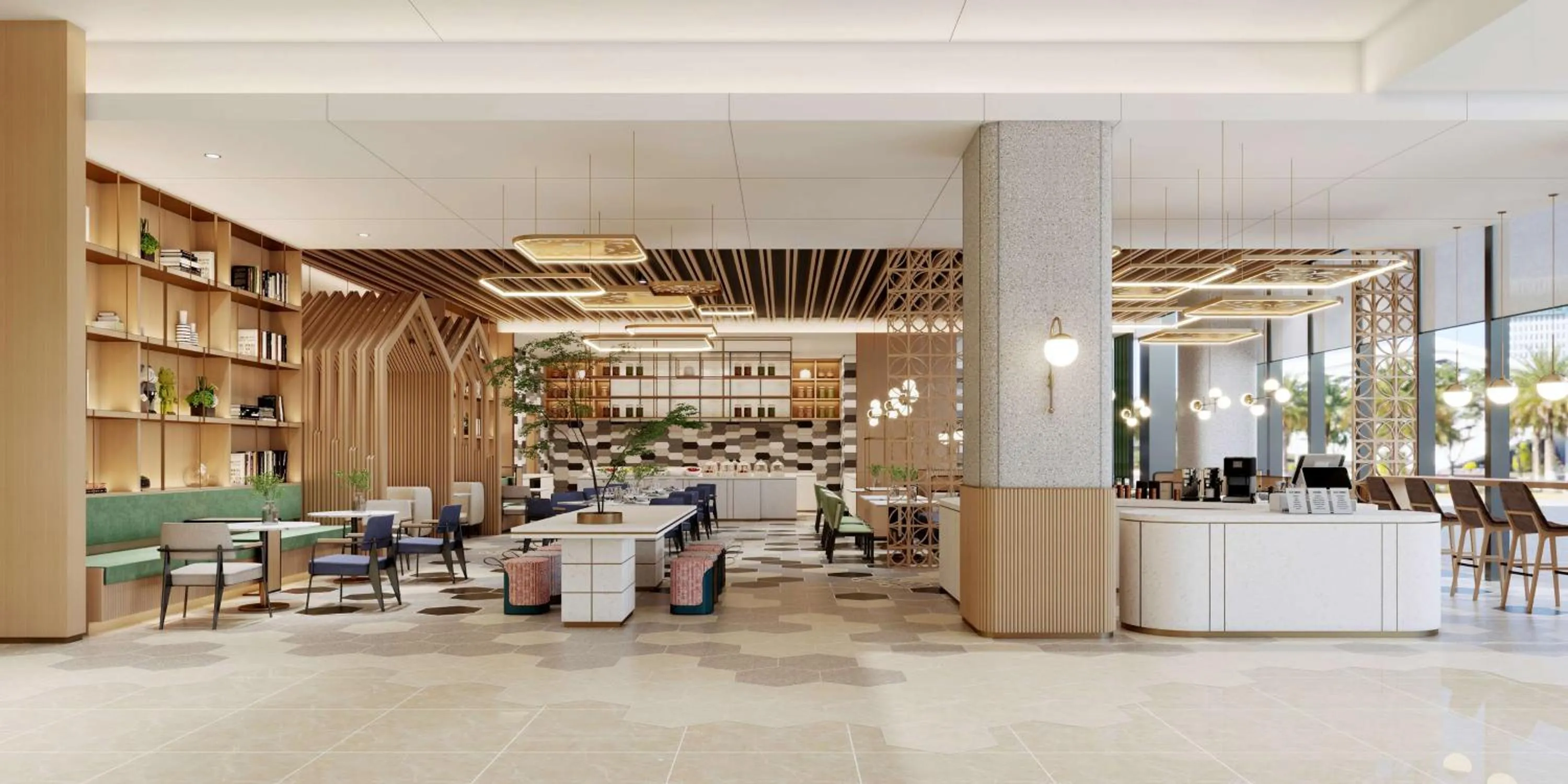 Restaurant/places to eat in Hilton Garden Inn Chenzhou Beihu