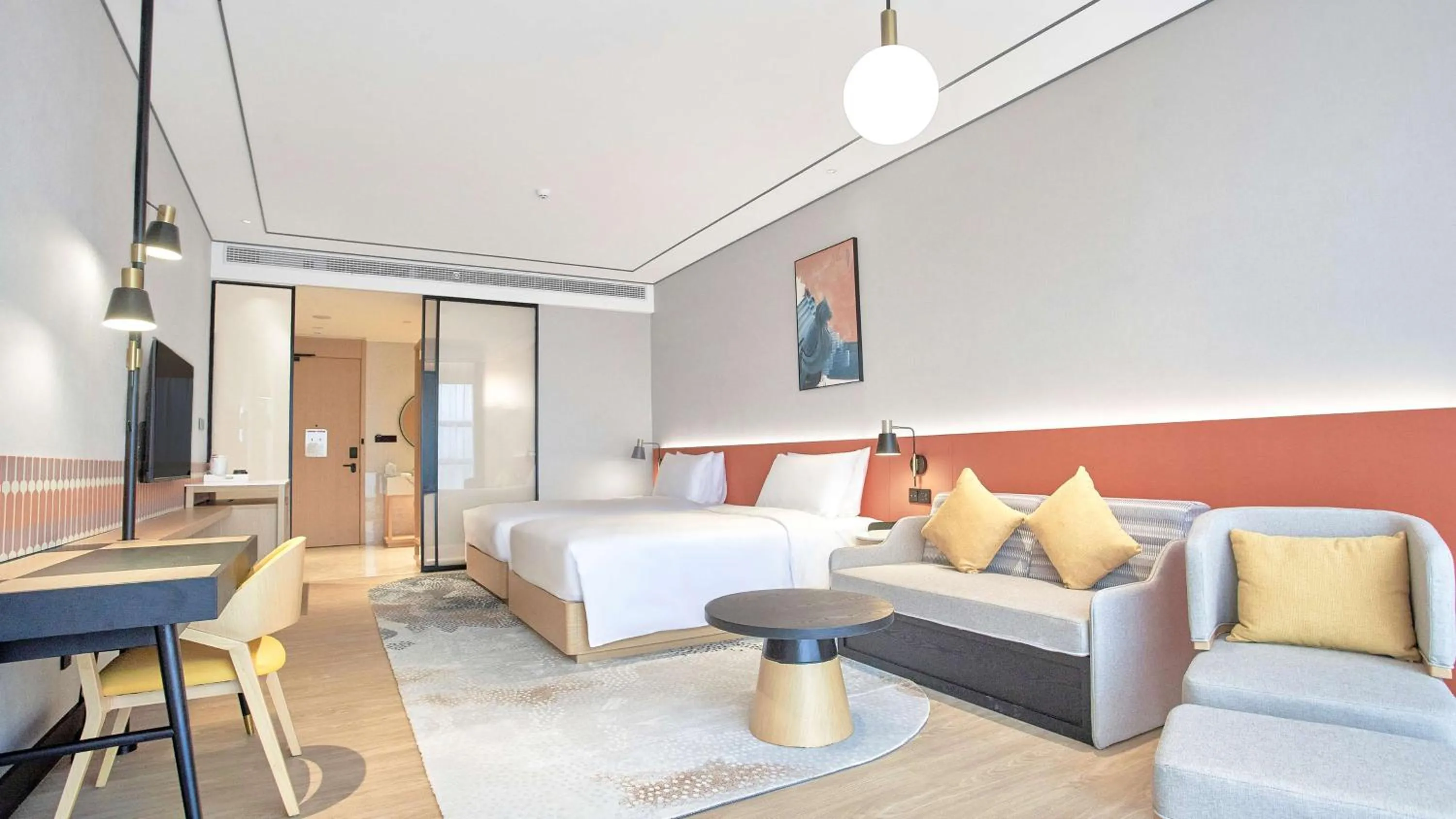 Bedroom in Hilton Garden Inn Chenzhou Beihu