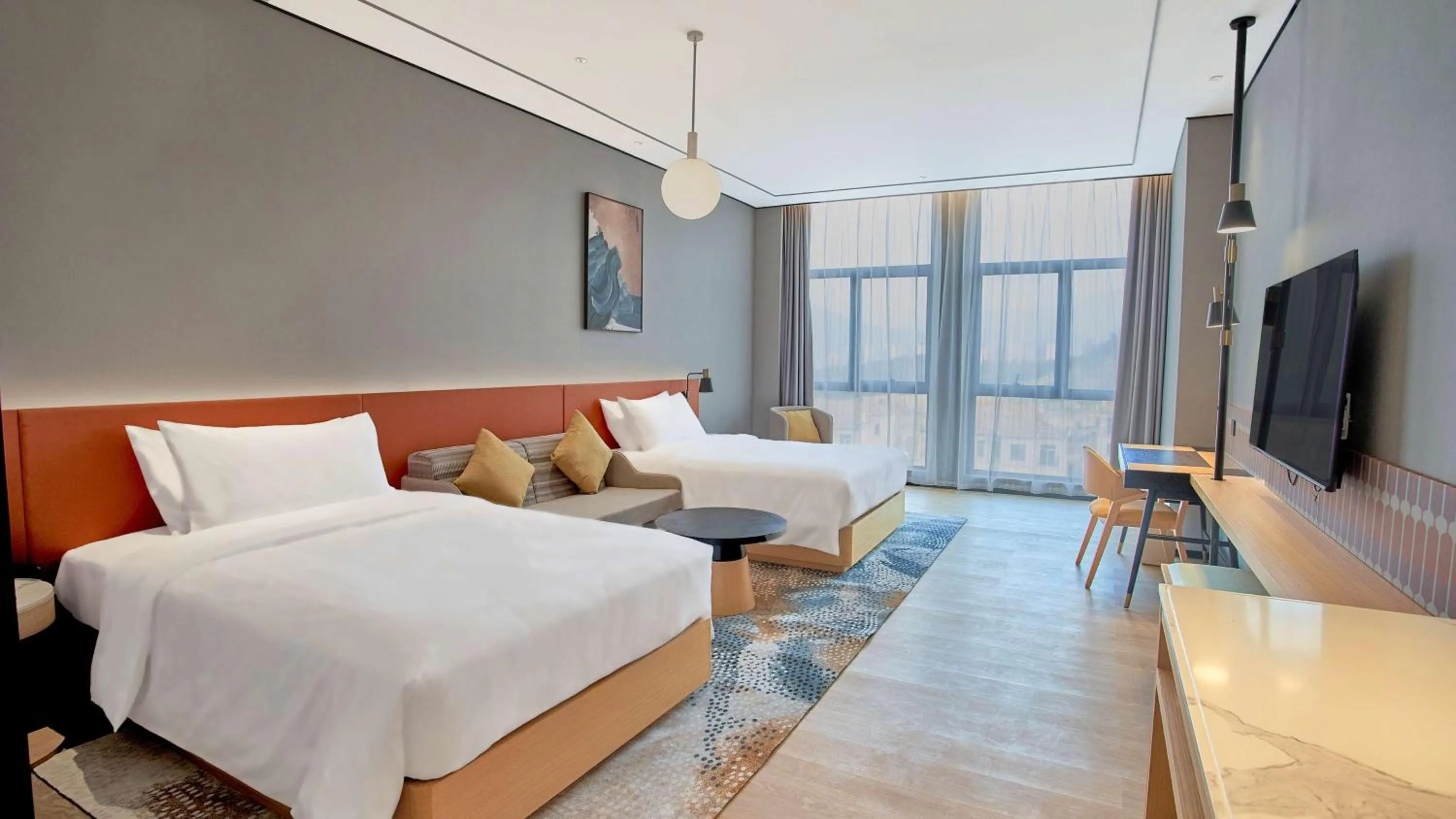 Bedroom in Hilton Garden Inn Chenzhou Beihu