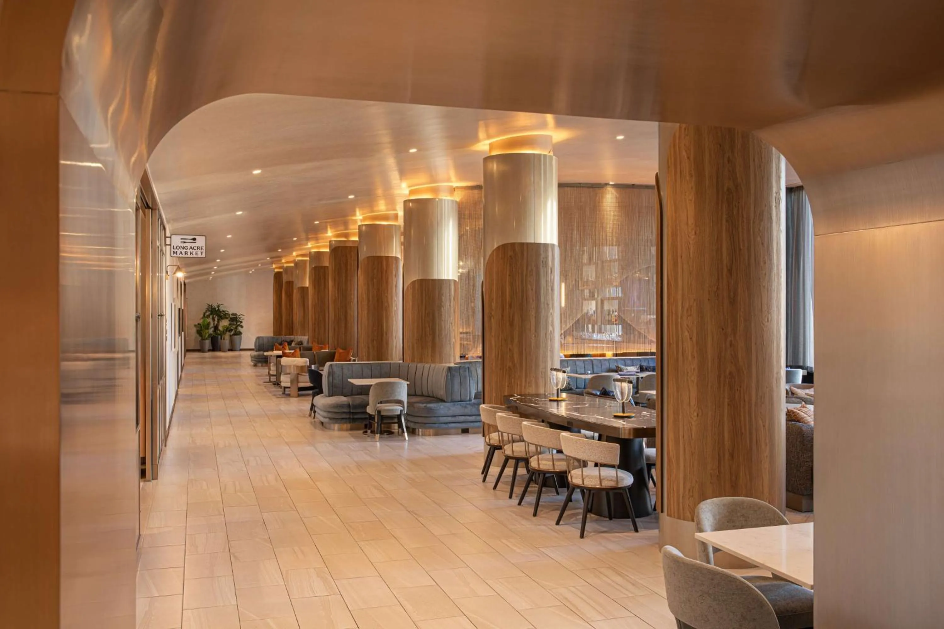 Lobby or reception in Hilton New York Times Square