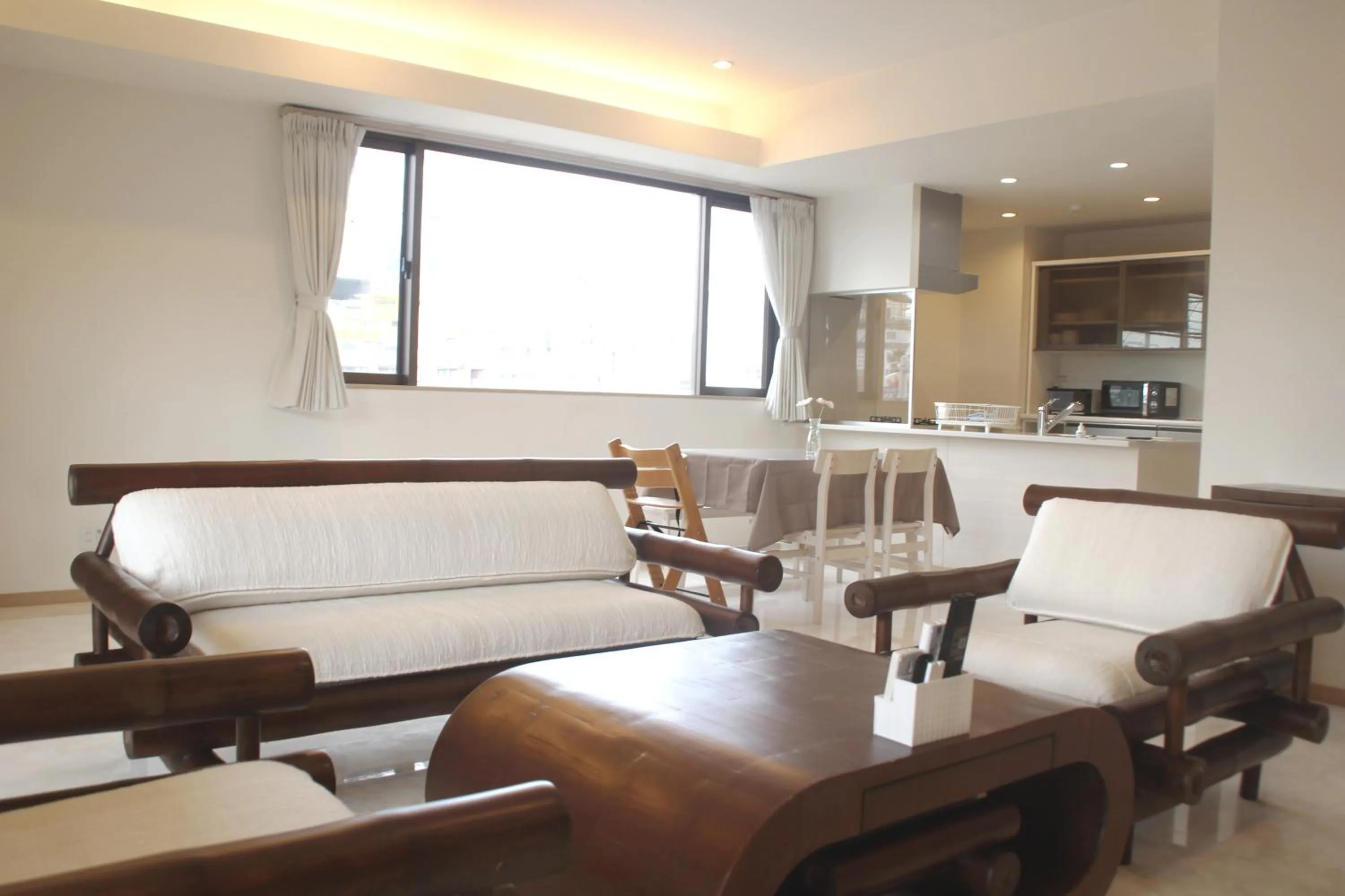 Living room in La Hacienda Marina Bay Chatan