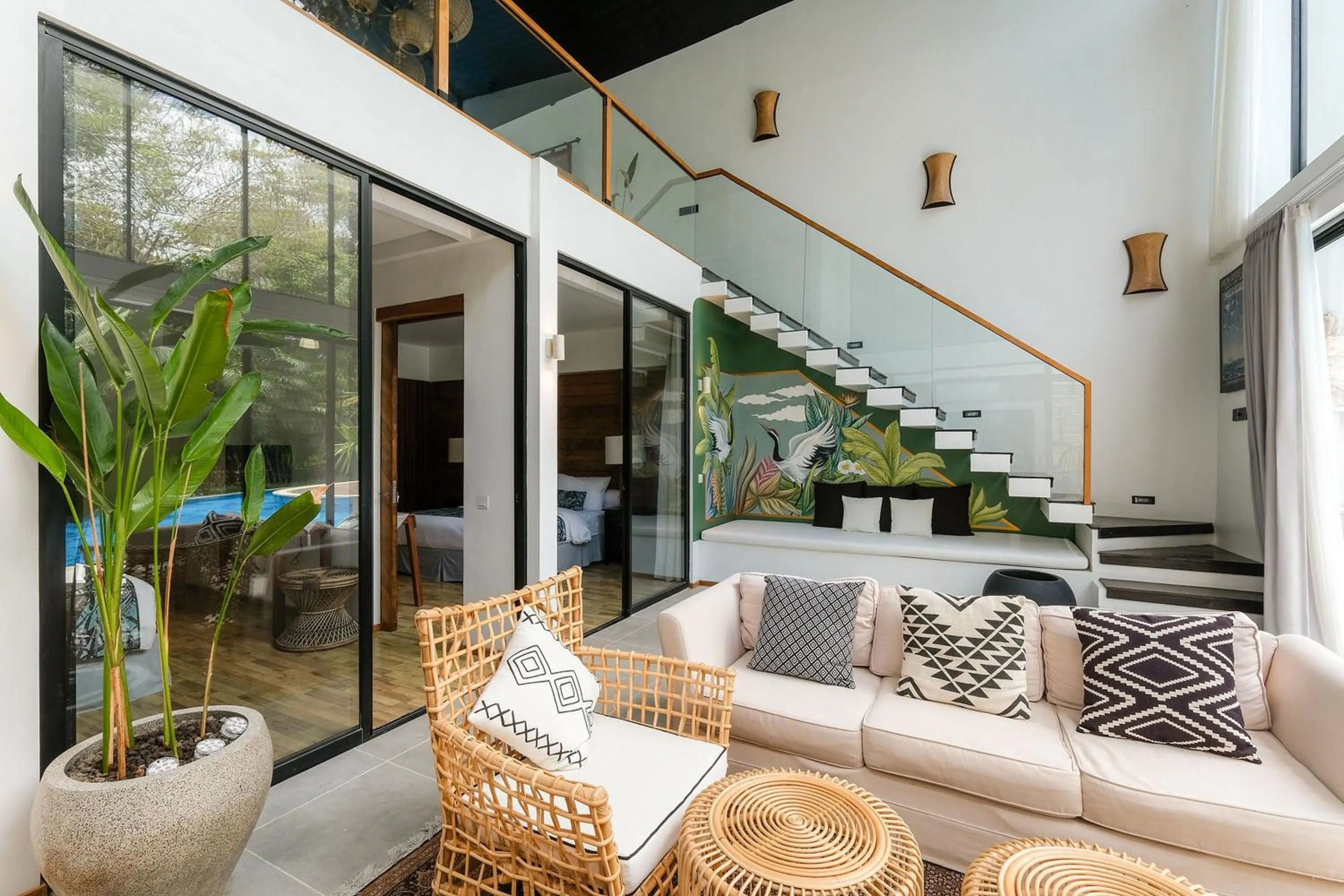 Living room in Inara Villa