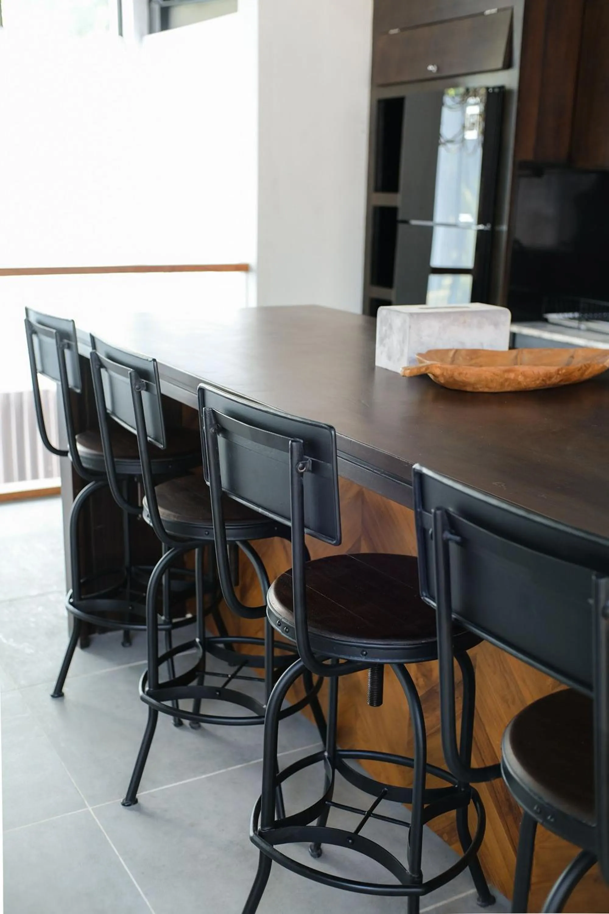 Dining area in Inara Villa