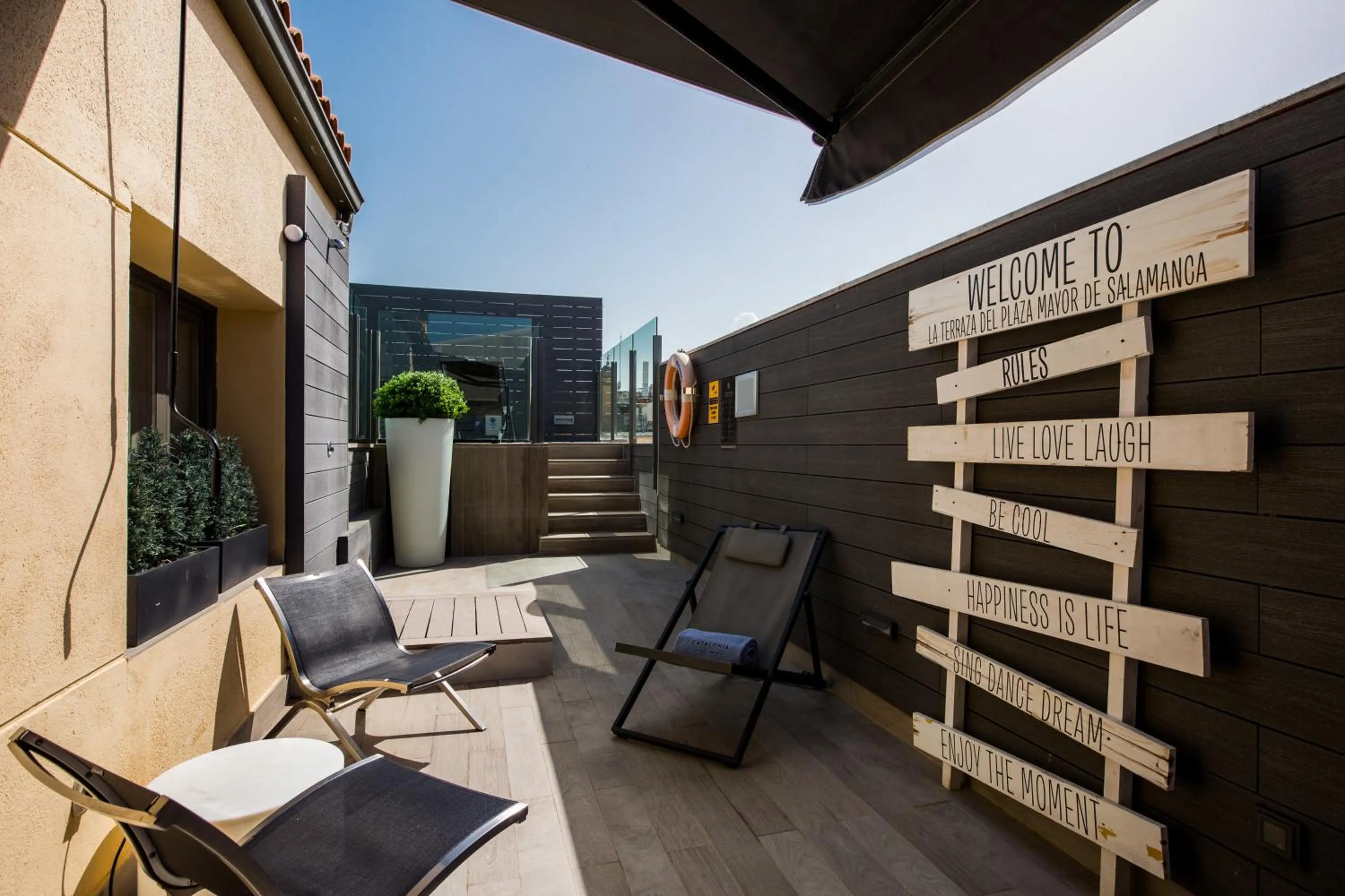 Solarium in Catalonia Plaza Mayor Salamanca