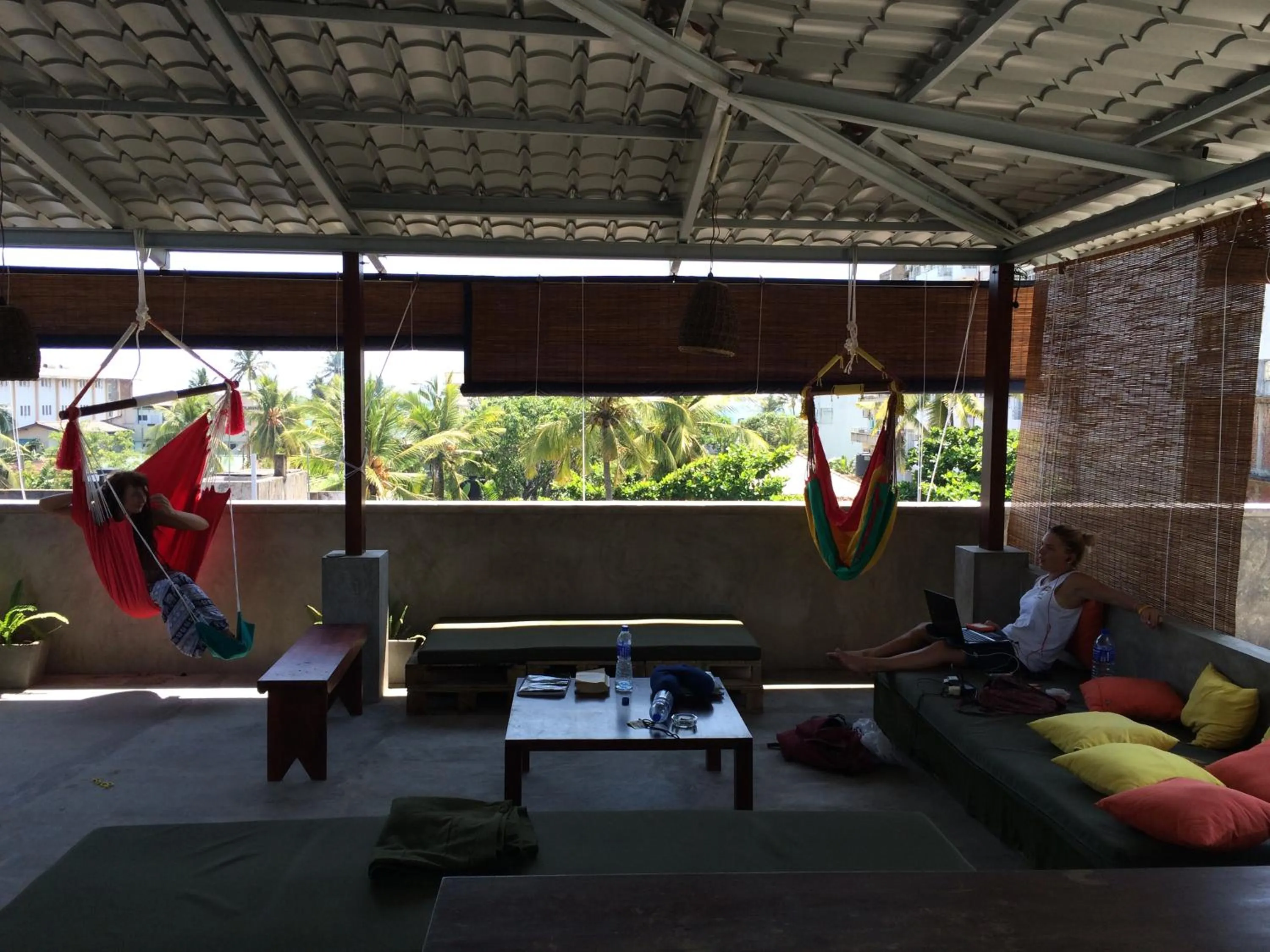 Balcony/Terrace in Colombo Beach Hostel
