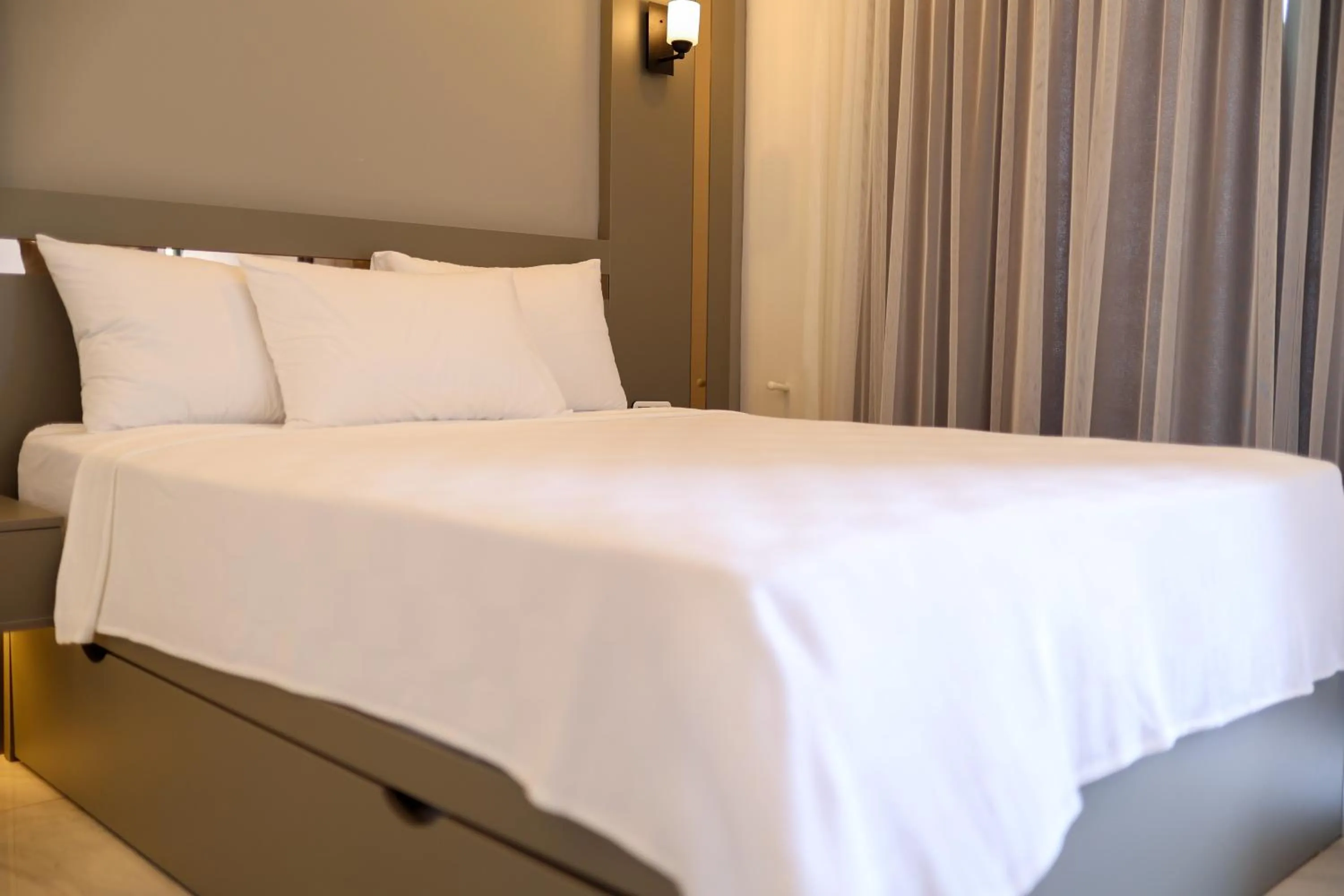 Bed in Akdeniz Yaşam Otel