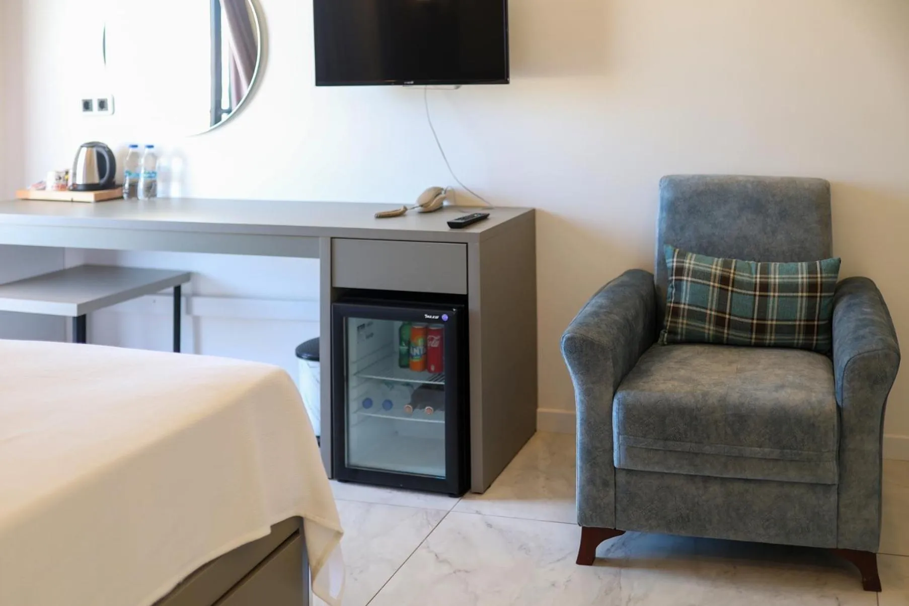 oven, Bed in Akdeniz Yaşam Otel