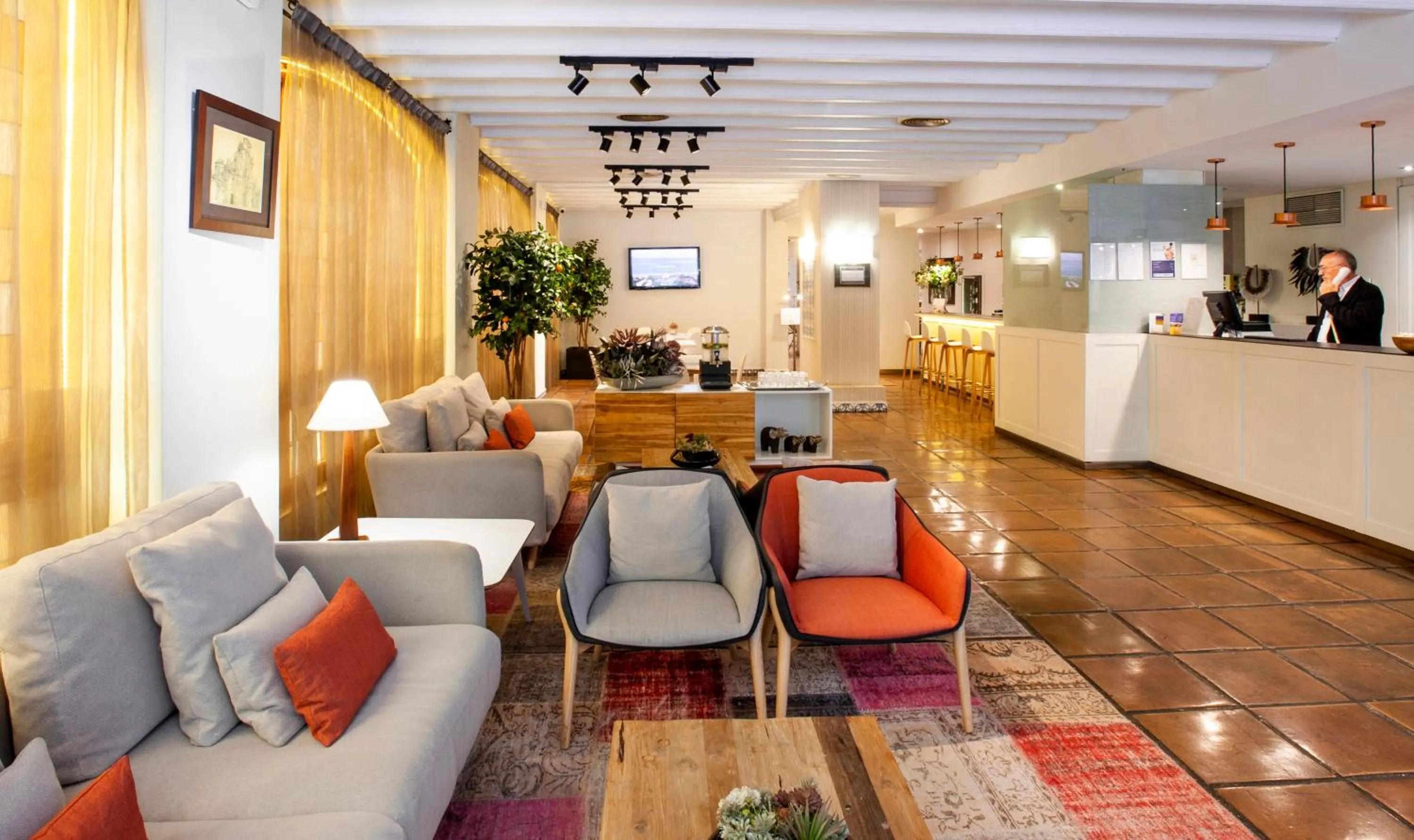 Lobby or reception in Catalonia Conde de Floridablanca