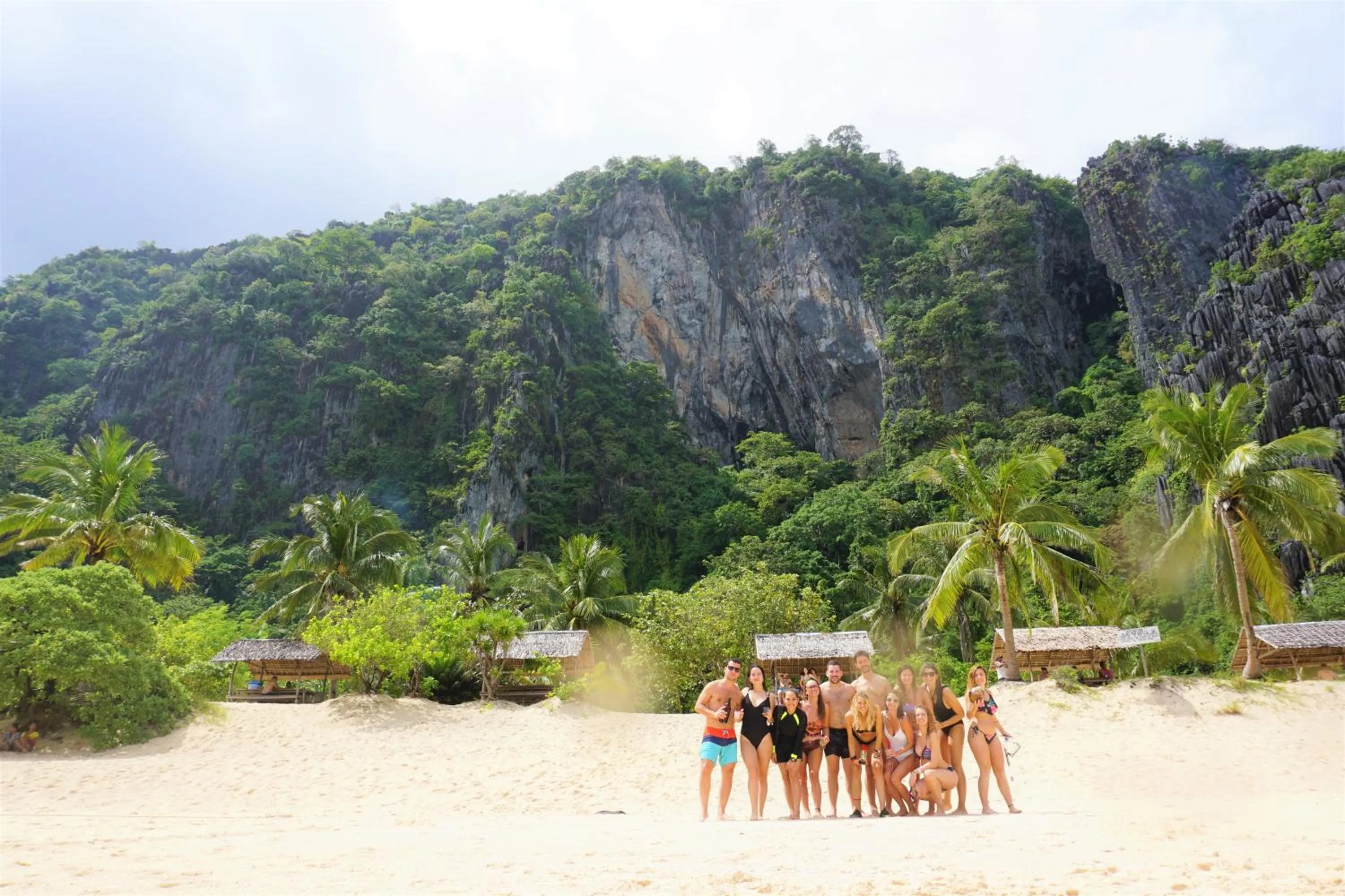 group of guests in Josefina's Tourist Inn