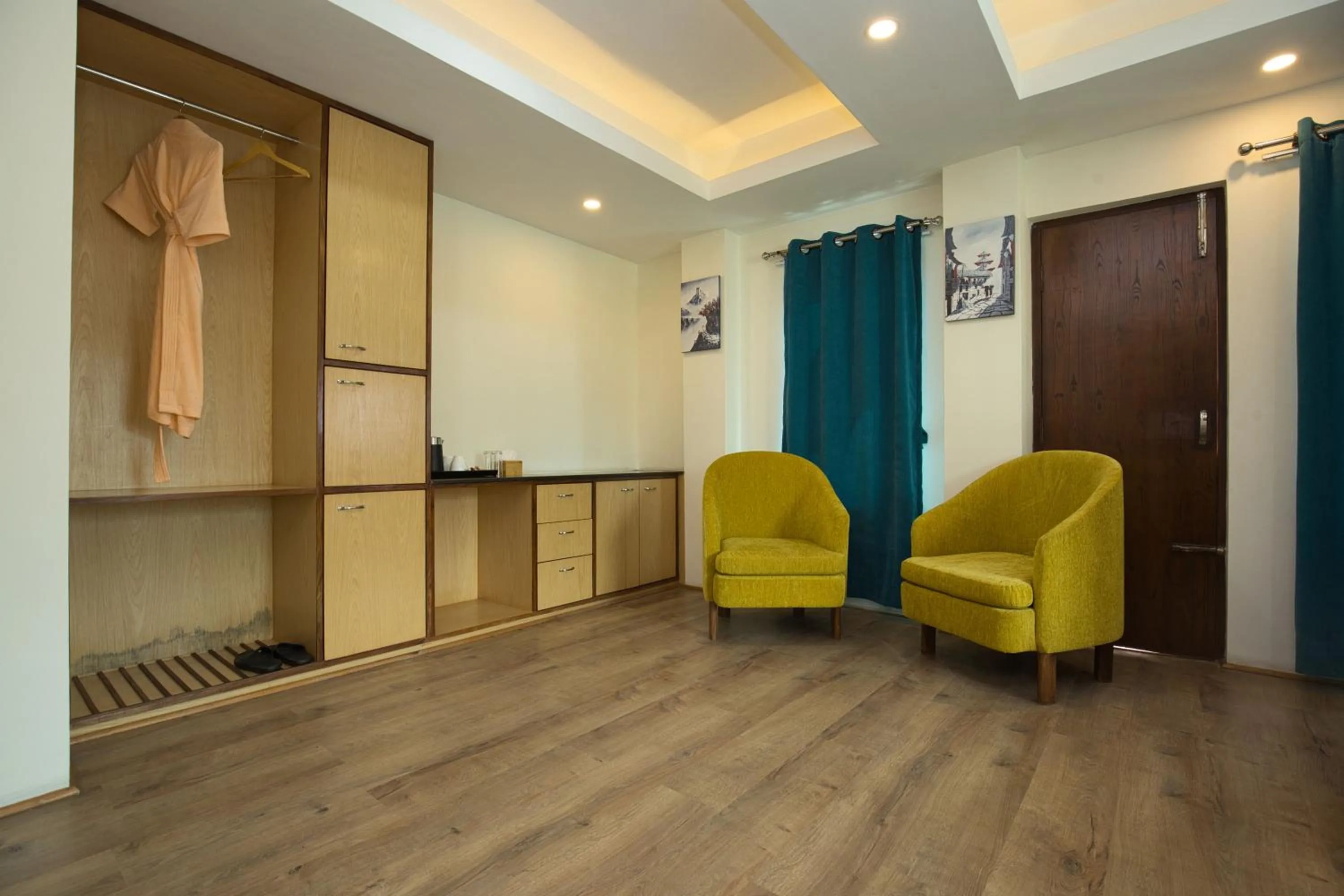 Seating area in Hotel Grand View