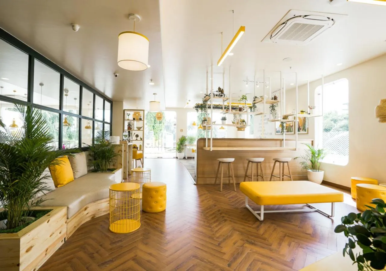 Lobby or reception in Bloom Hotel - Bengaluru Airport