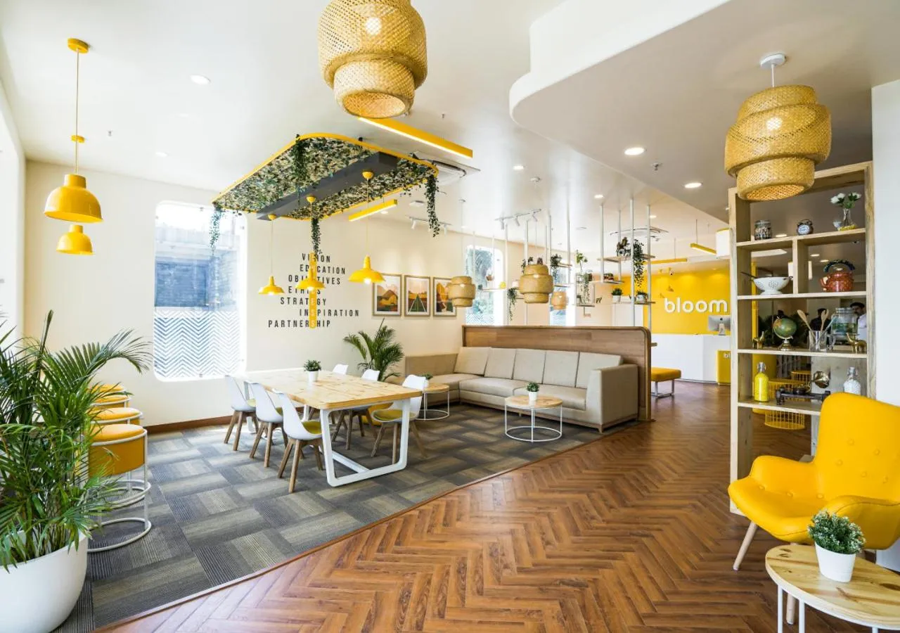 Lobby or reception in Bloom Hotel - Bengaluru Airport