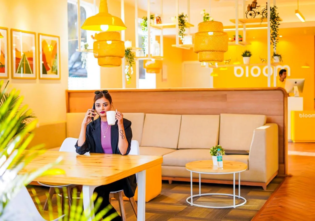 Lobby or reception in Bloom Hotel - Bengaluru Airport