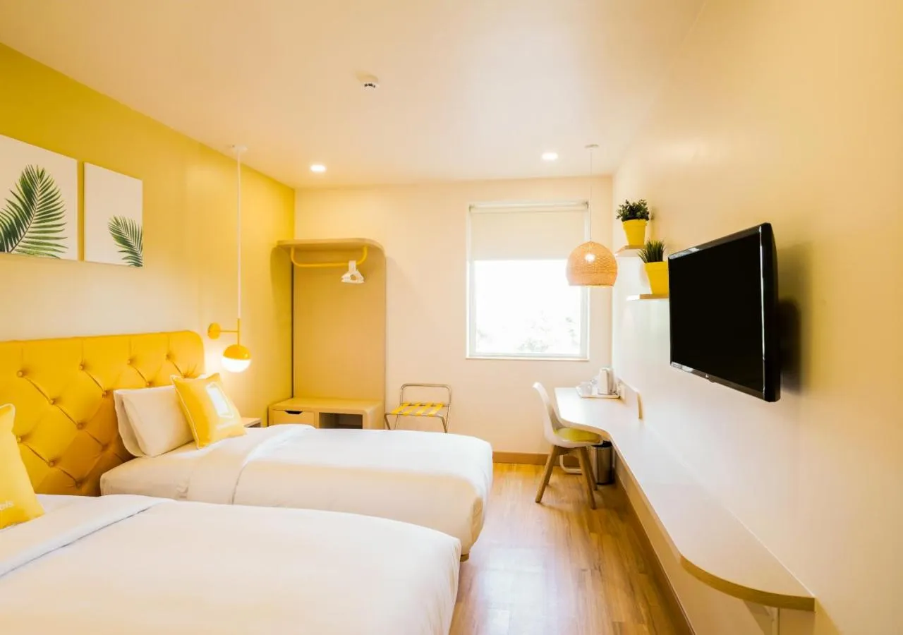 Bedroom, Bed in Bloom Hotel - Bengaluru Airport