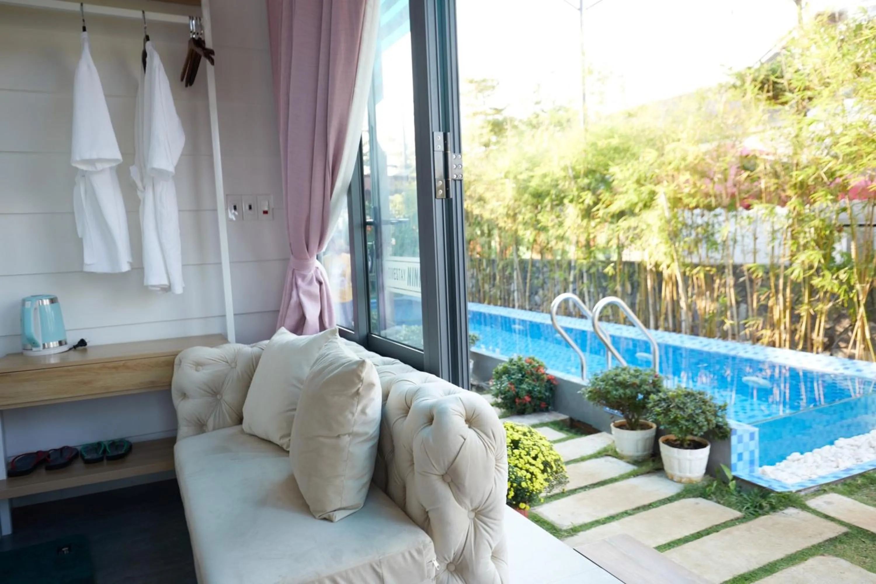 Pool view in Ninh Hoa Garden