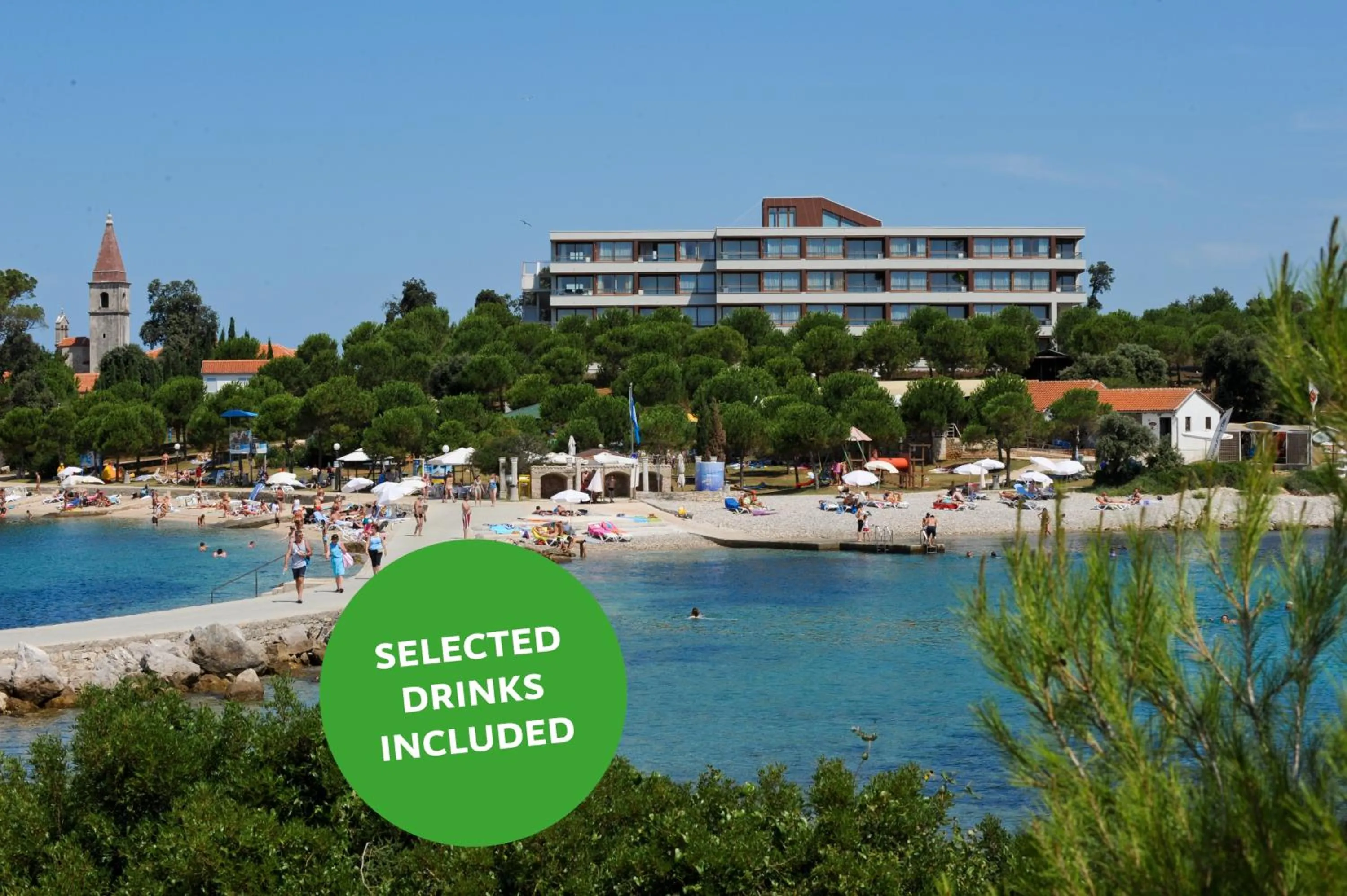 View (from property/room) in Maistra Select All Suite Island Hotel Istra