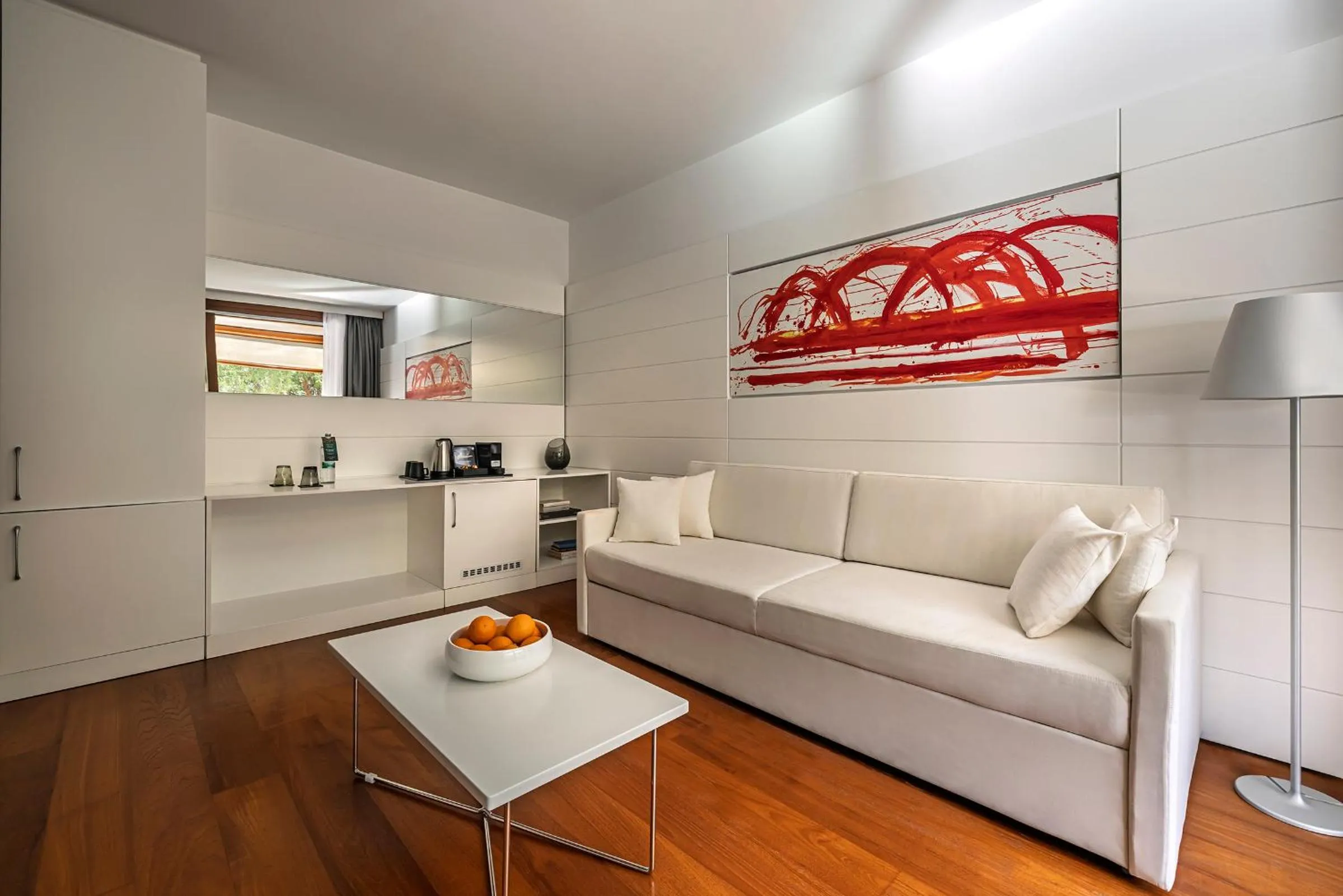 Living room in Maistra Select All Suite Island Hotel Istra