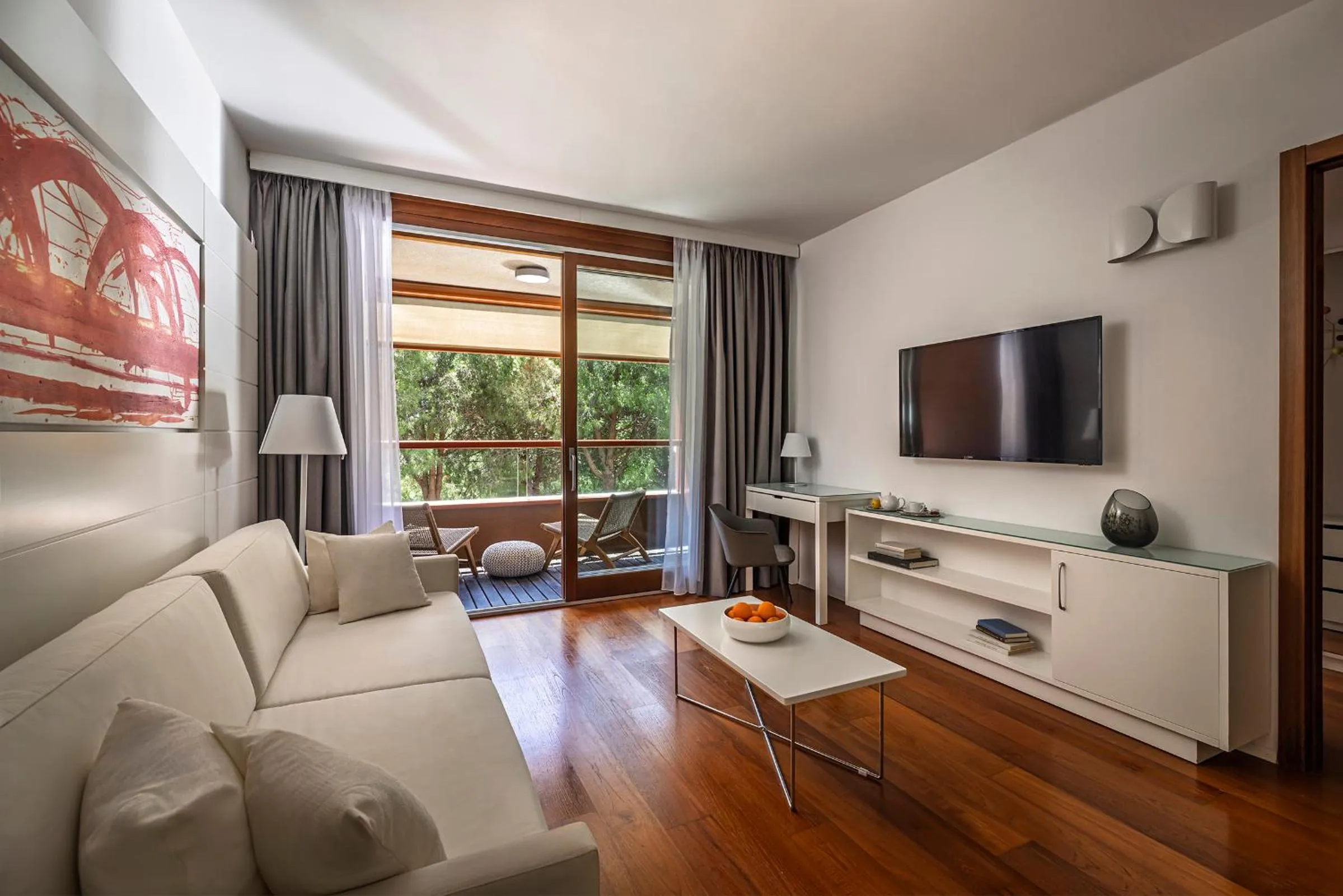 Living room in Maistra Select All Suite Island Hotel Istra