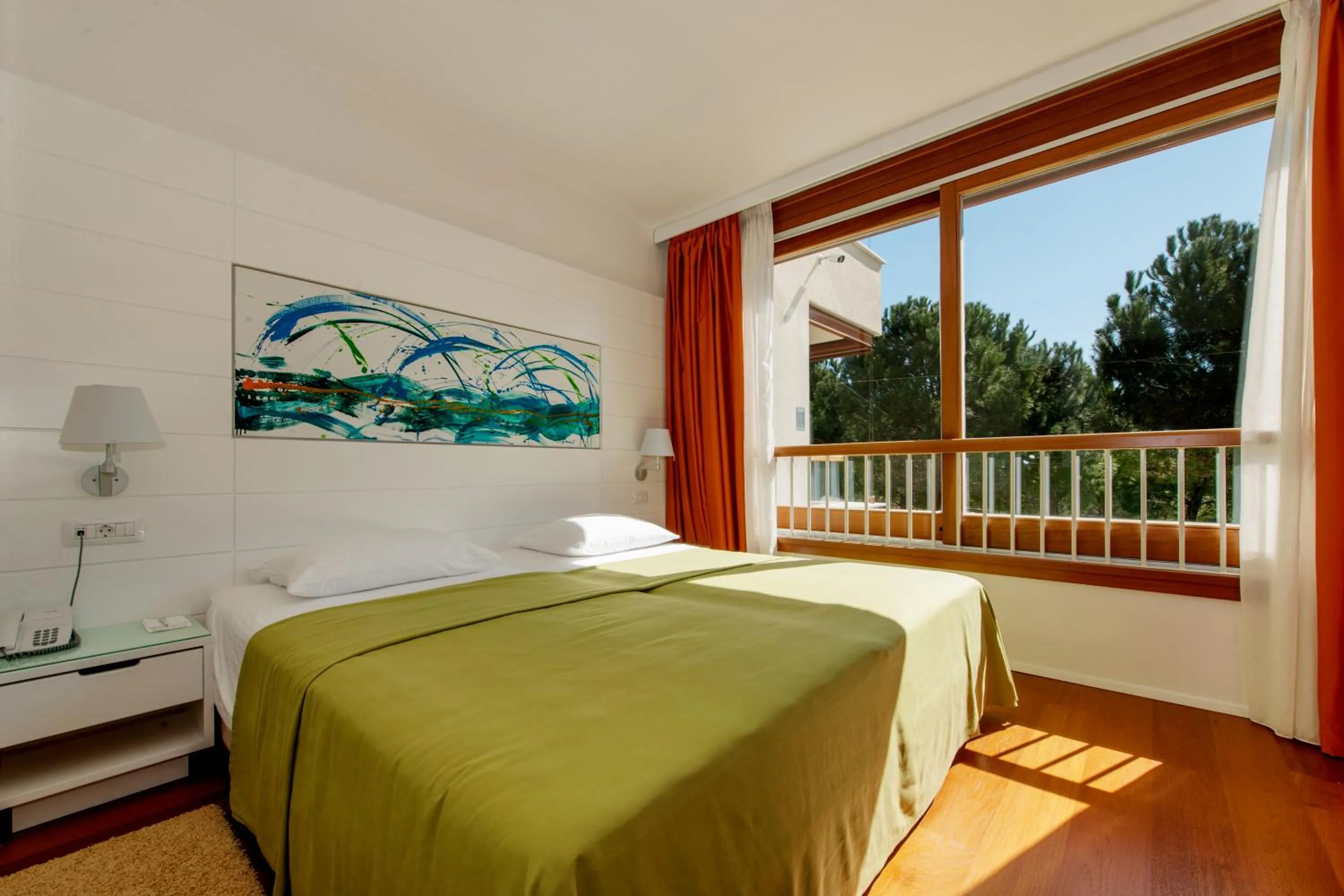 Bed in Maistra Select All Suite Island Hotel Istra