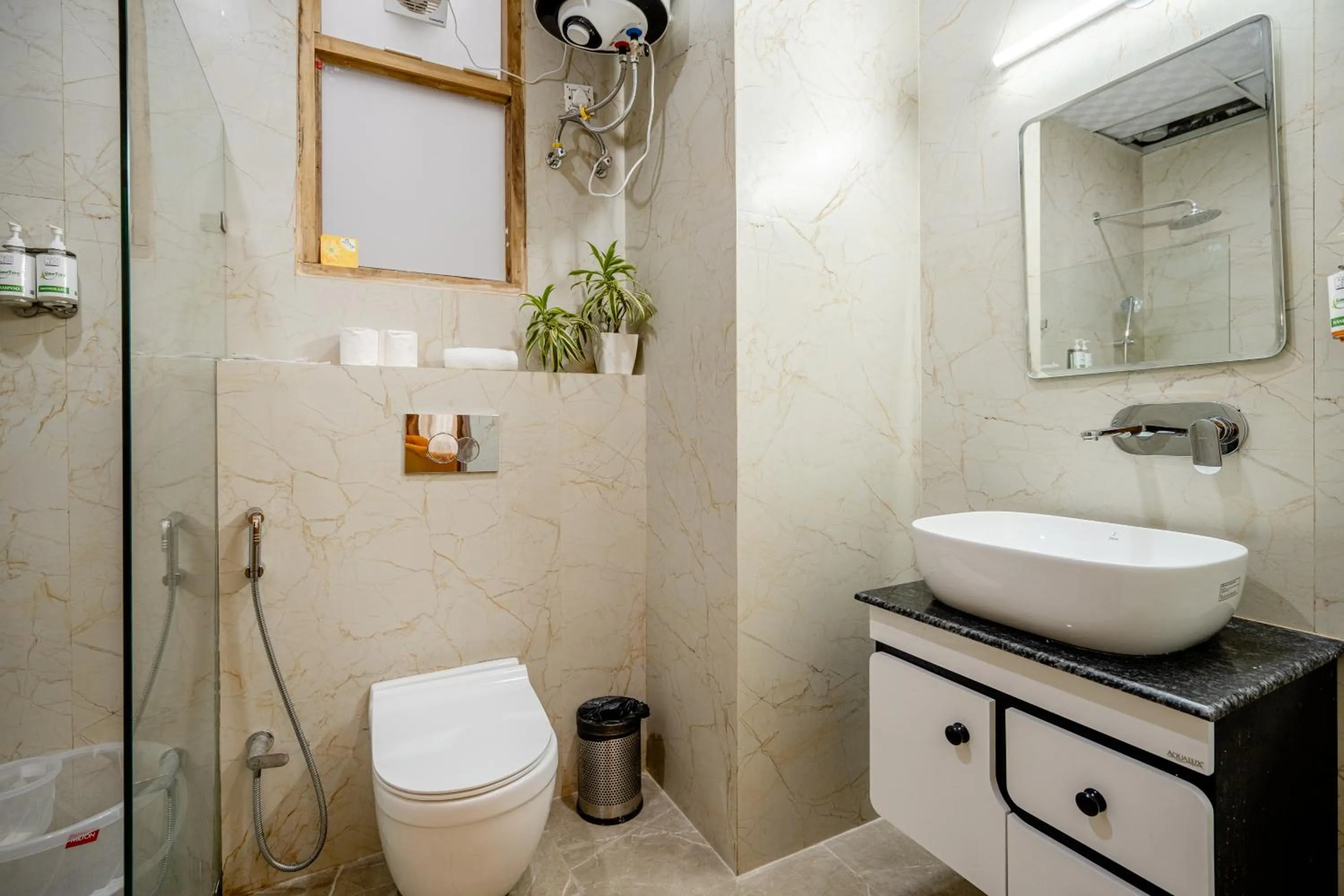 Bathroom in Lime Tree Hotels and Banquet Greater Noida