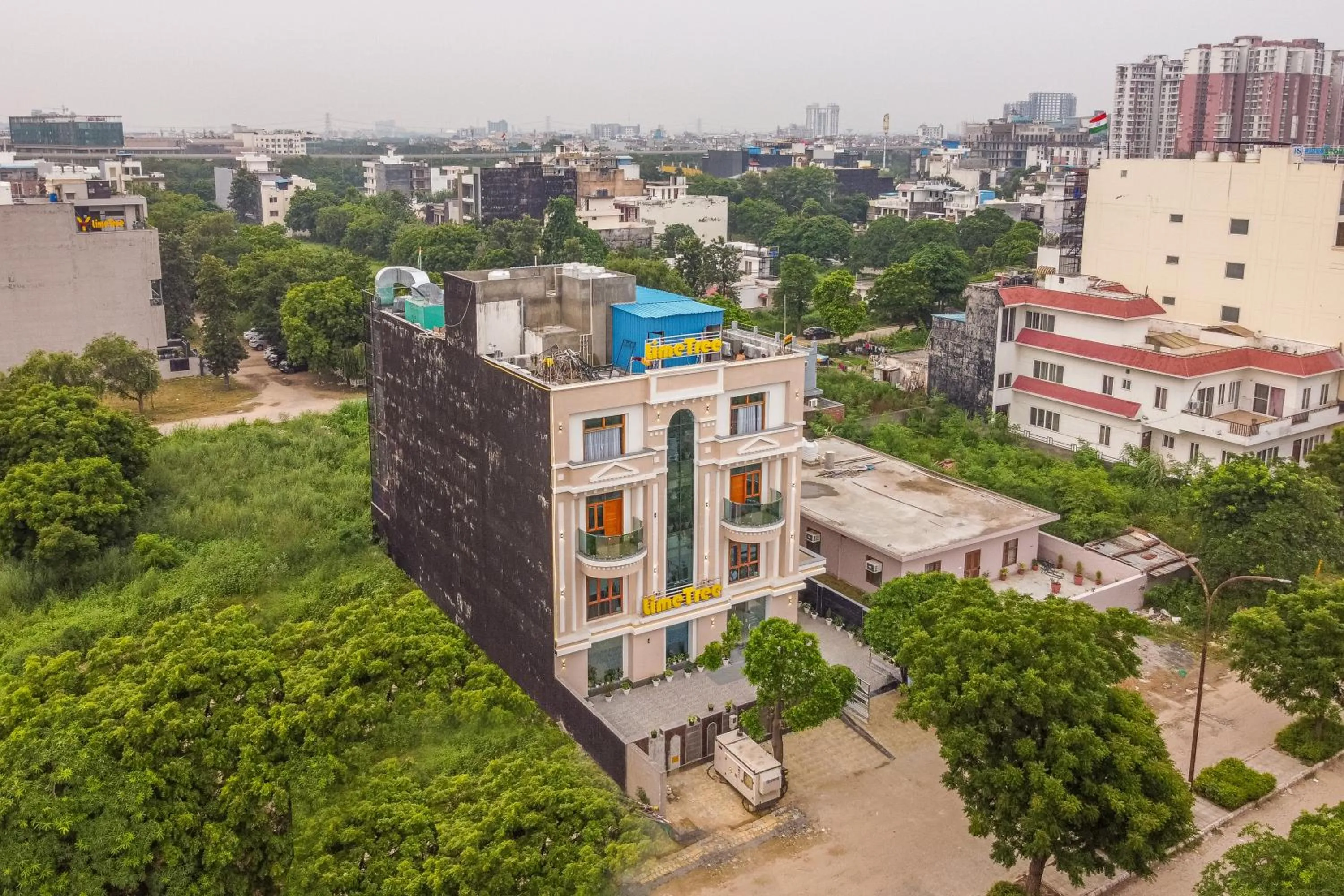 Bird's eye view in Lime Tree Hotels and Banquet Greater Noida