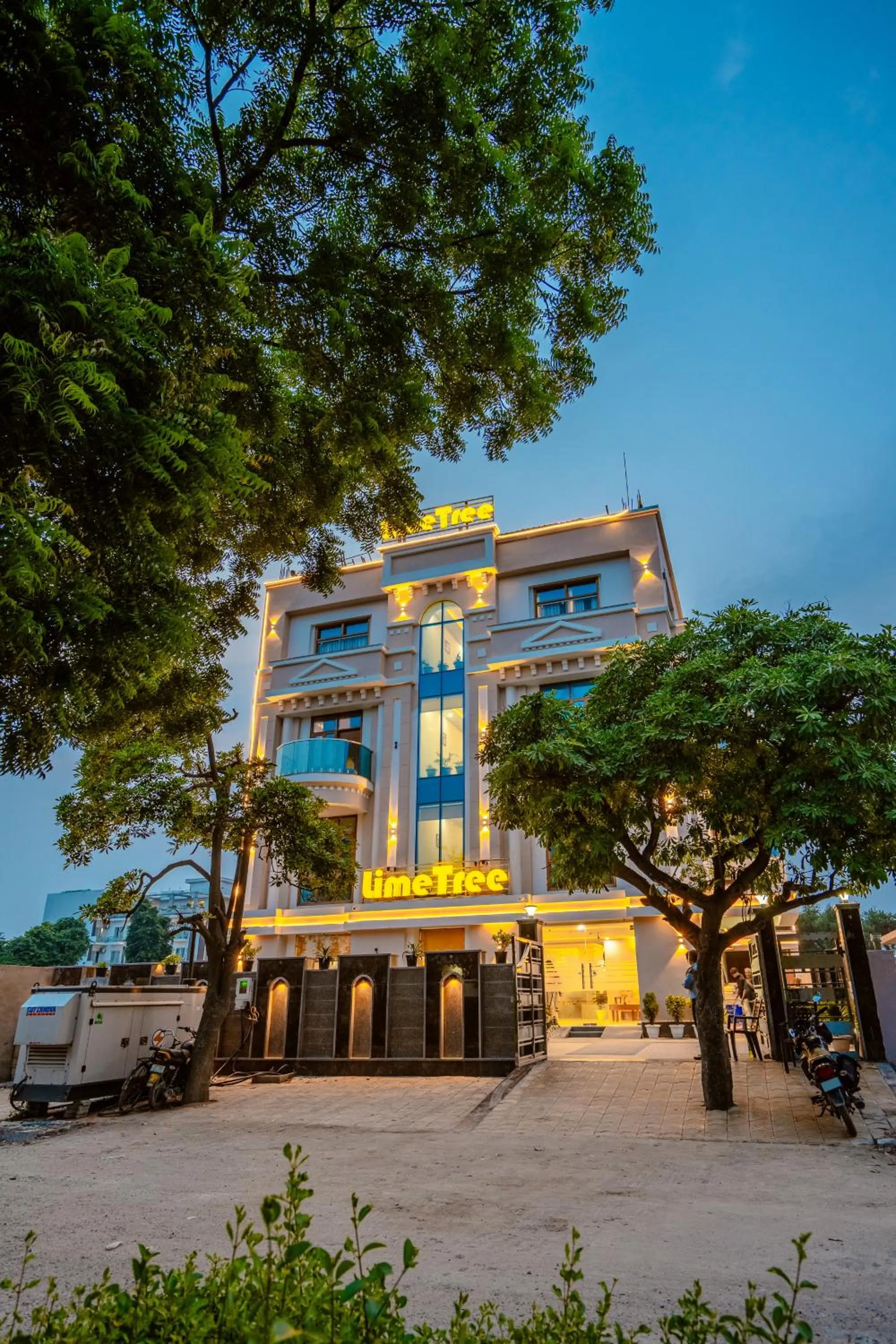 Property building in Lime Tree Hotels and Banquet Greater Noida