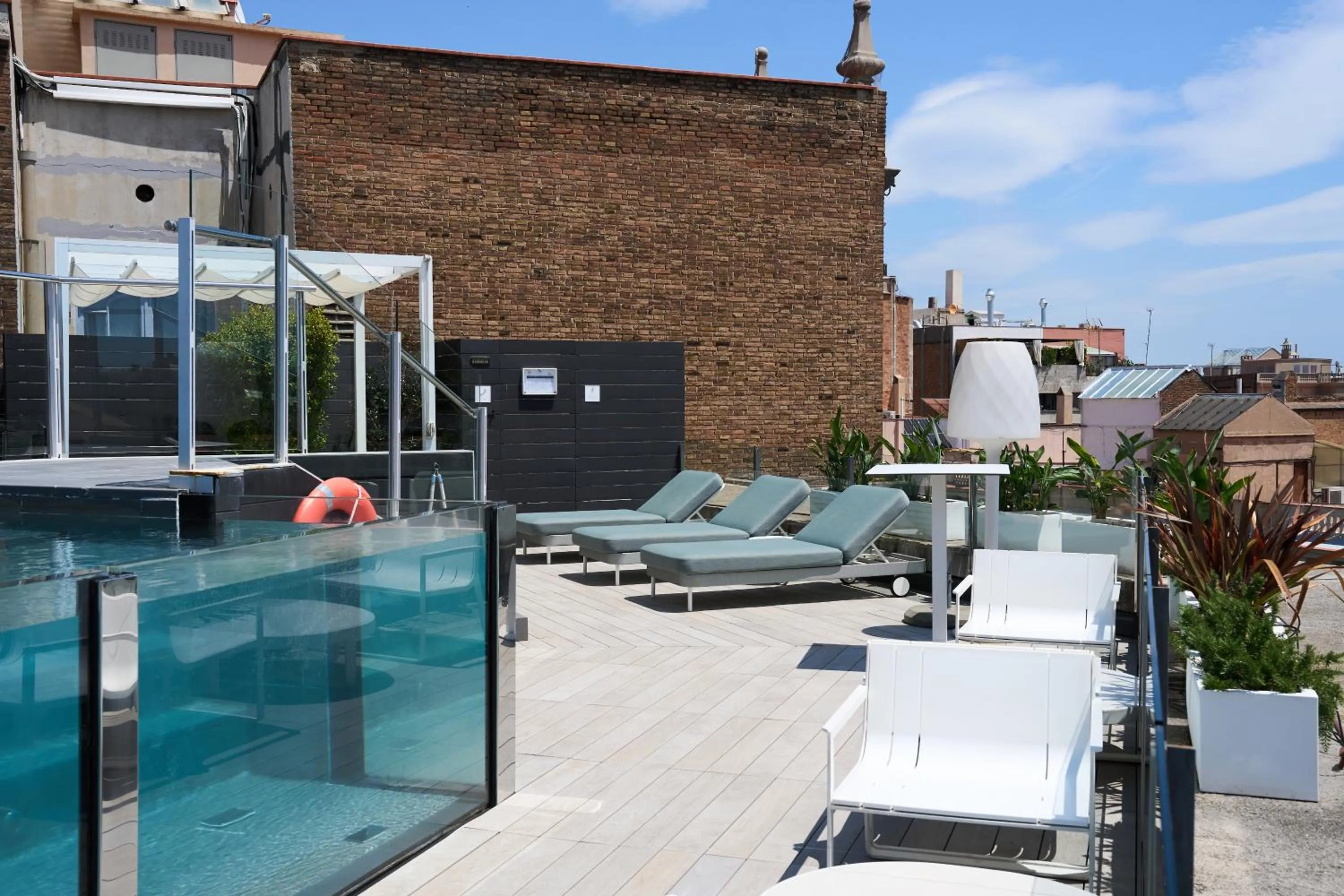 Patio in Catalonia Eixample 1864