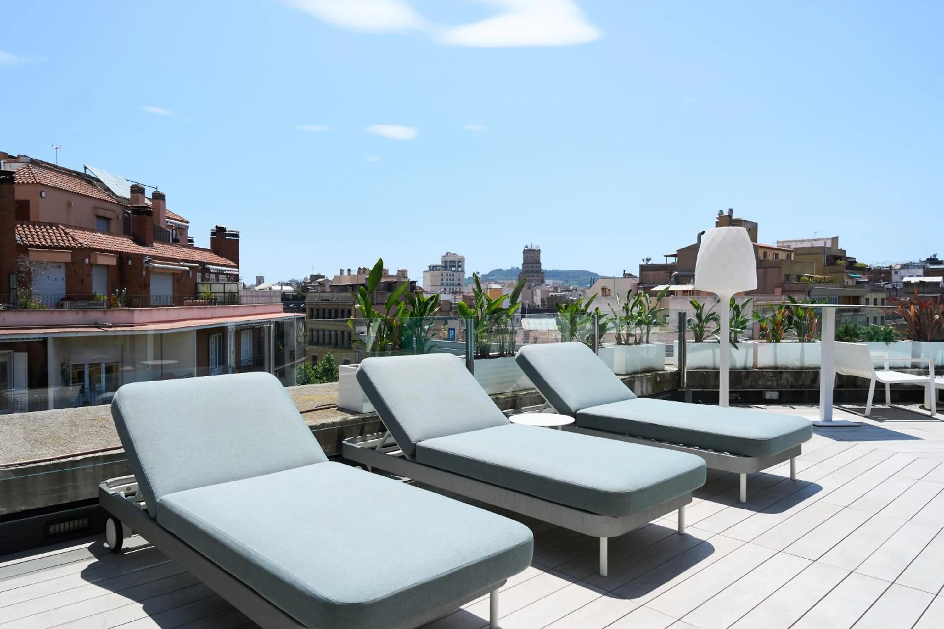 Patio in Catalonia Eixample 1864