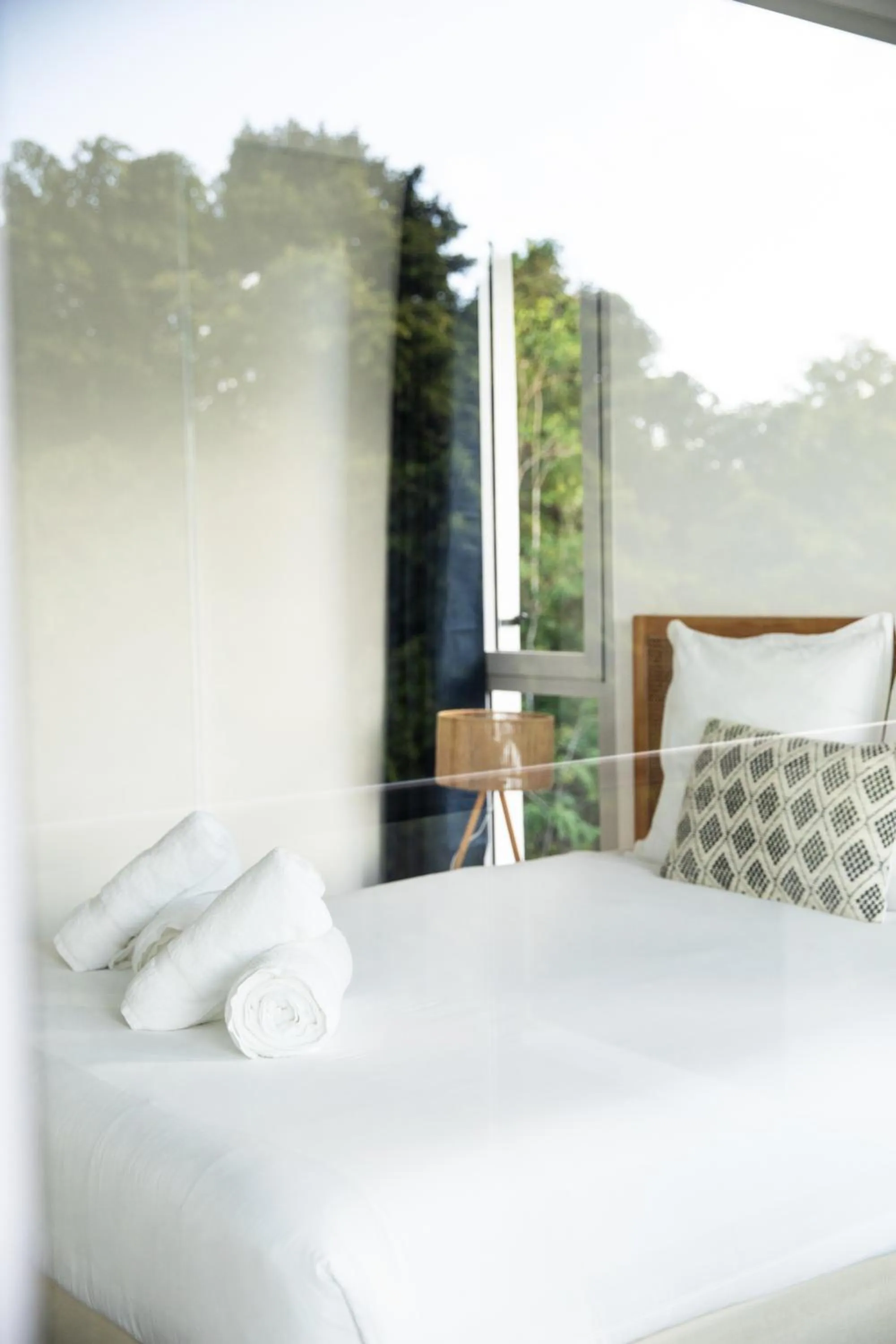 Bed in Le Domaine de l'Anse Mitan