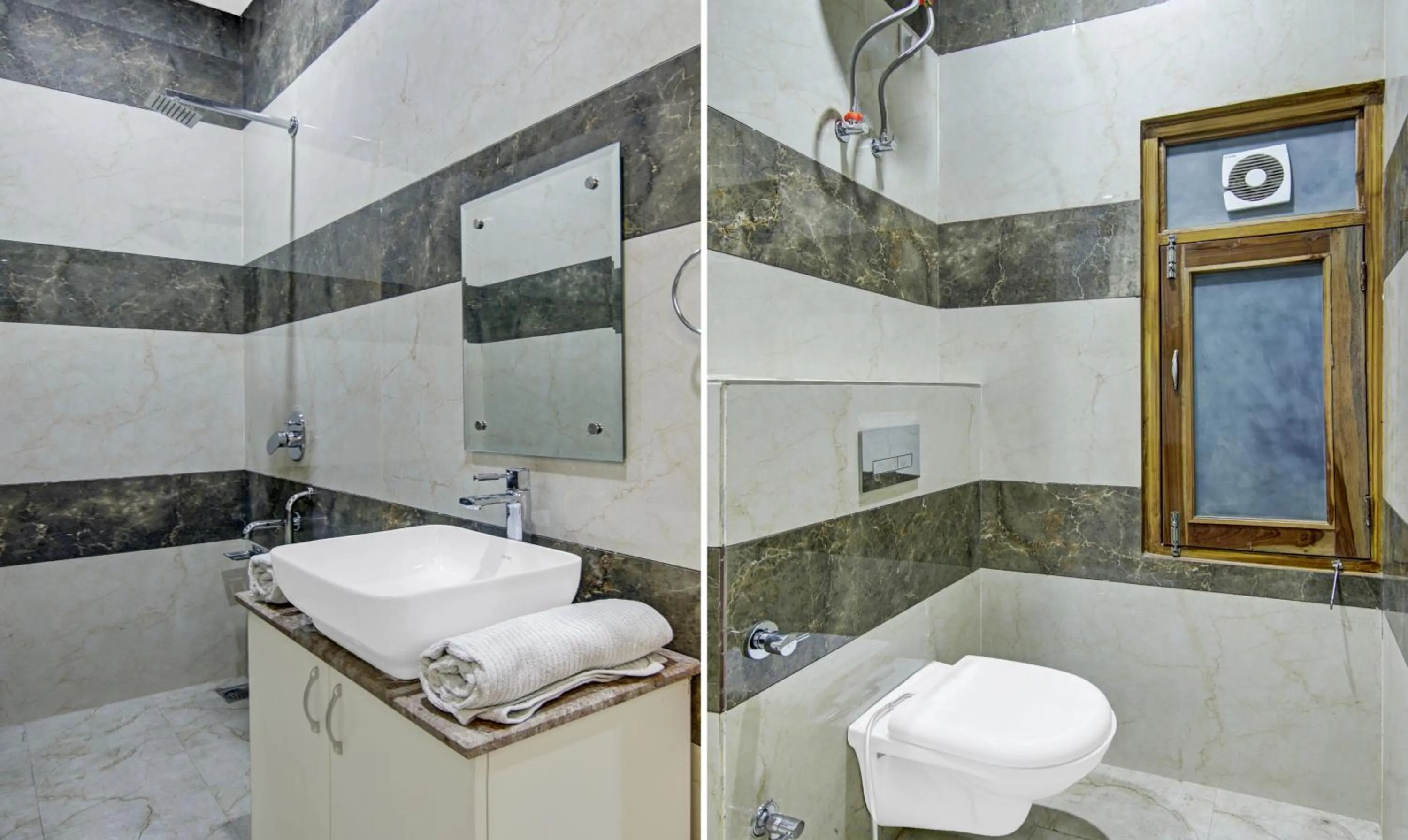 Shower in Hotel Royal Salute Near Bus Stand Zirakpur Chandigarh