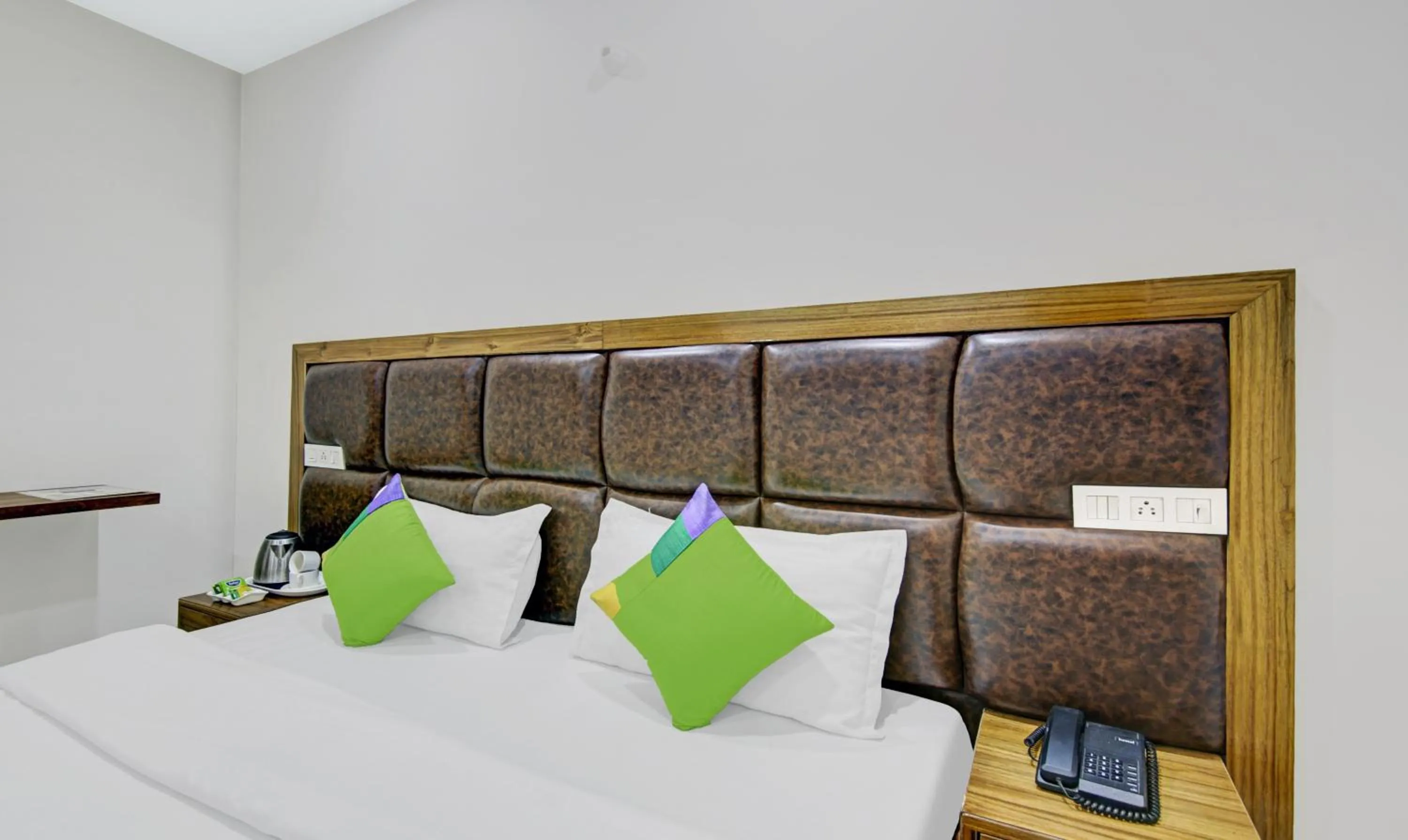 Bed in Hotel Royal Salute Near Bus Stand Zirakpur Chandigarh