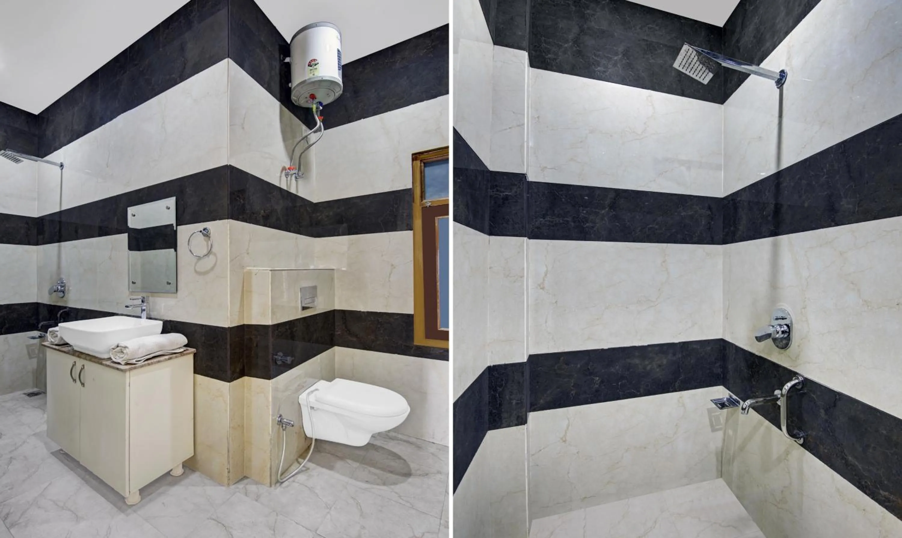 Shower in Hotel Royal Salute Near Bus Stand Zirakpur Chandigarh