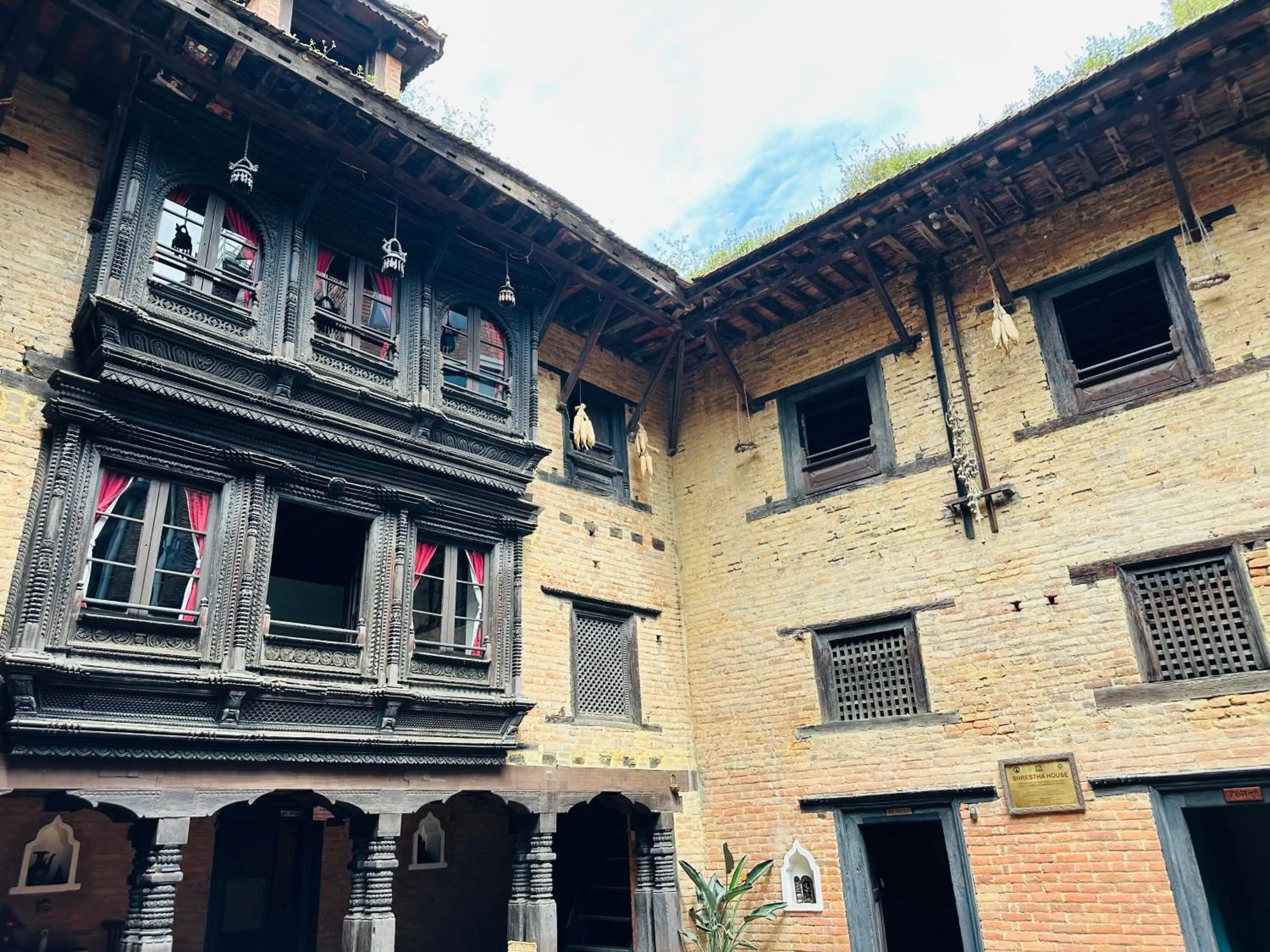 Property building in Newa Chen Historic House UNESCO