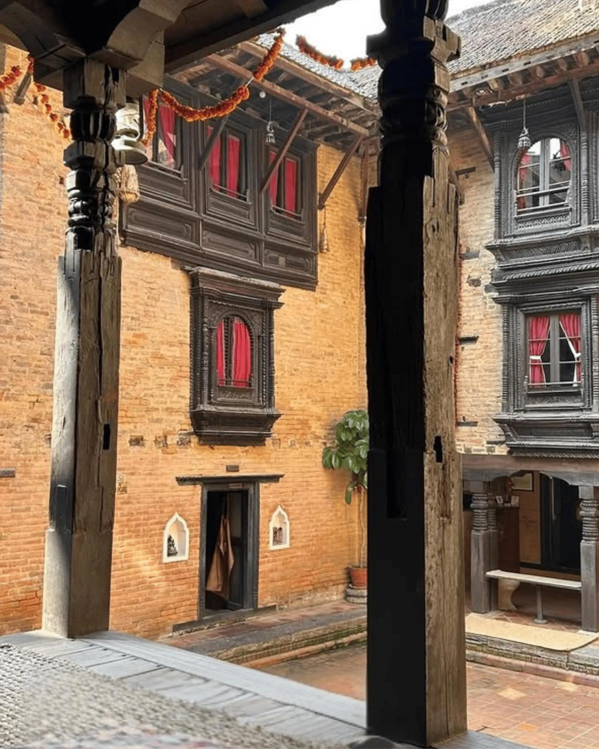 View (from property/room) in Newa Chen Historic House UNESCO