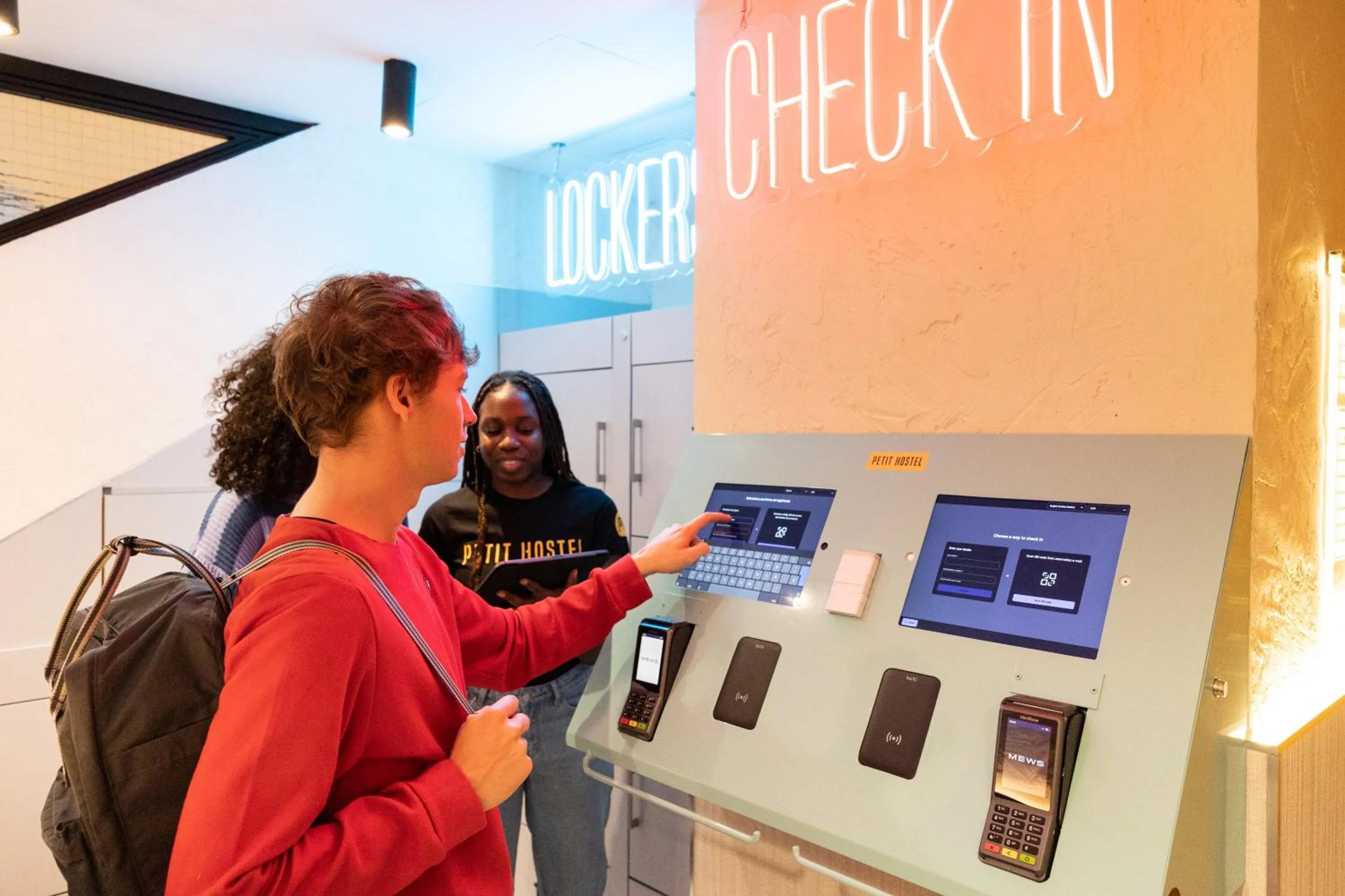 Staff in Petit Hostel Palacio Real