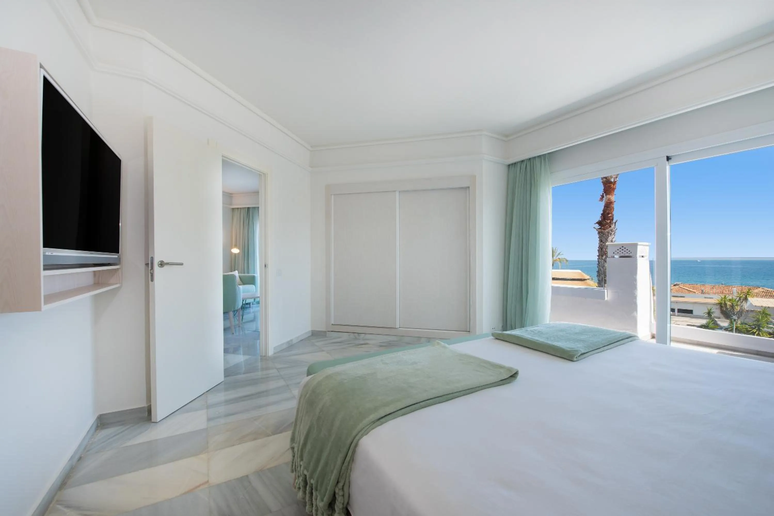 Bedroom, Bed in Iberostar Selection Marbella Coral Beach