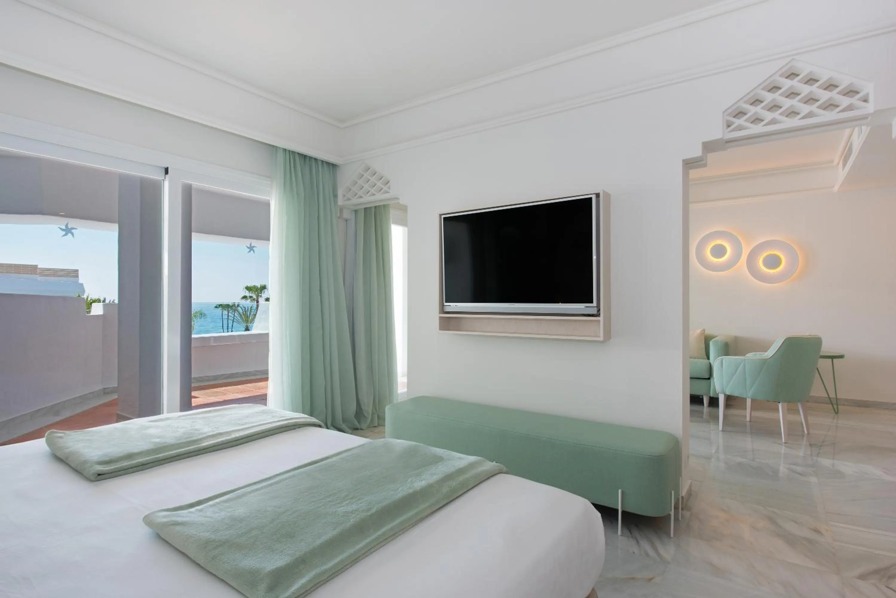 Bedroom, Bed in Iberostar Selection Marbella Coral Beach