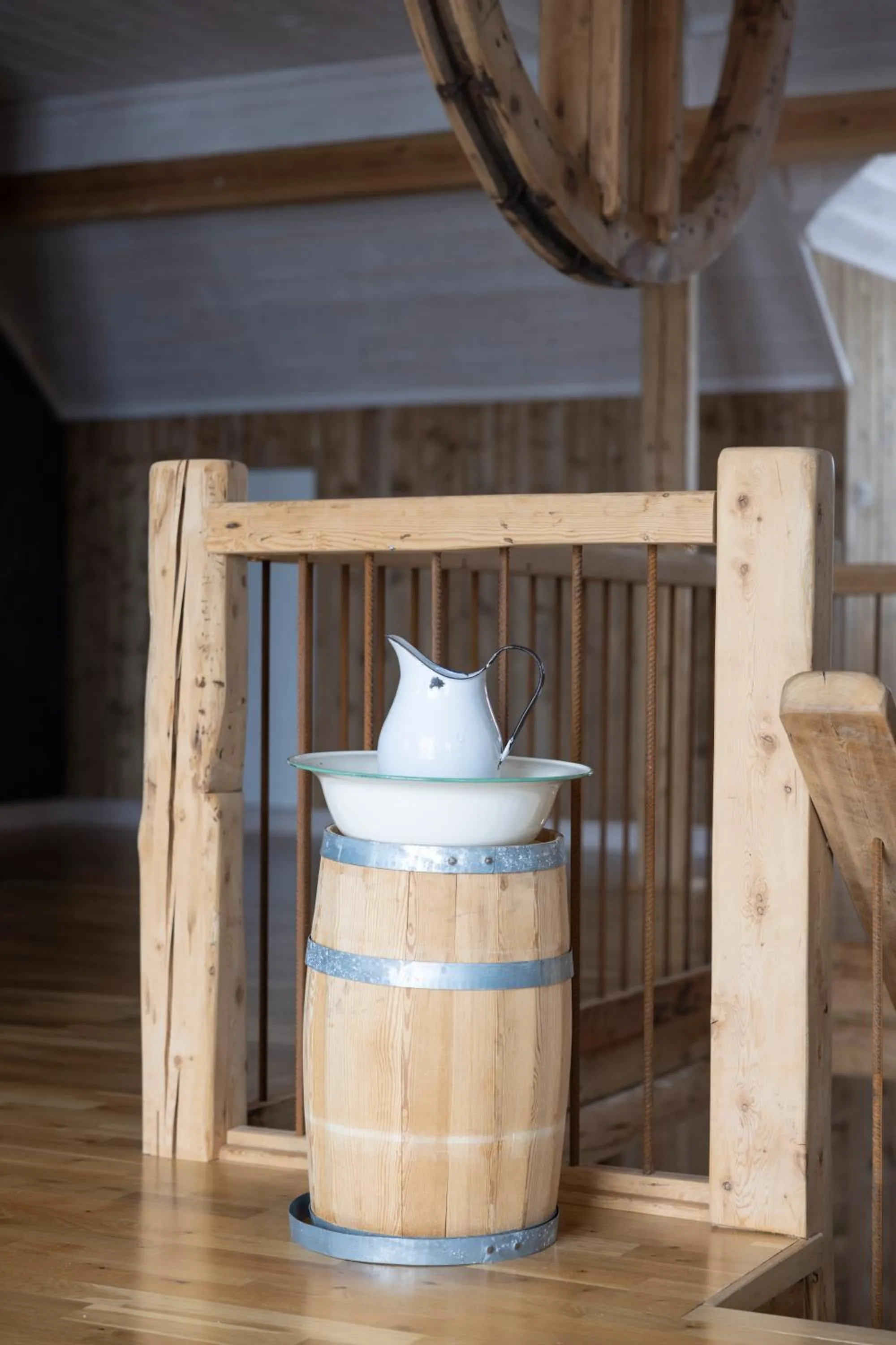 Decorative detail in The Tide - Rorbuer