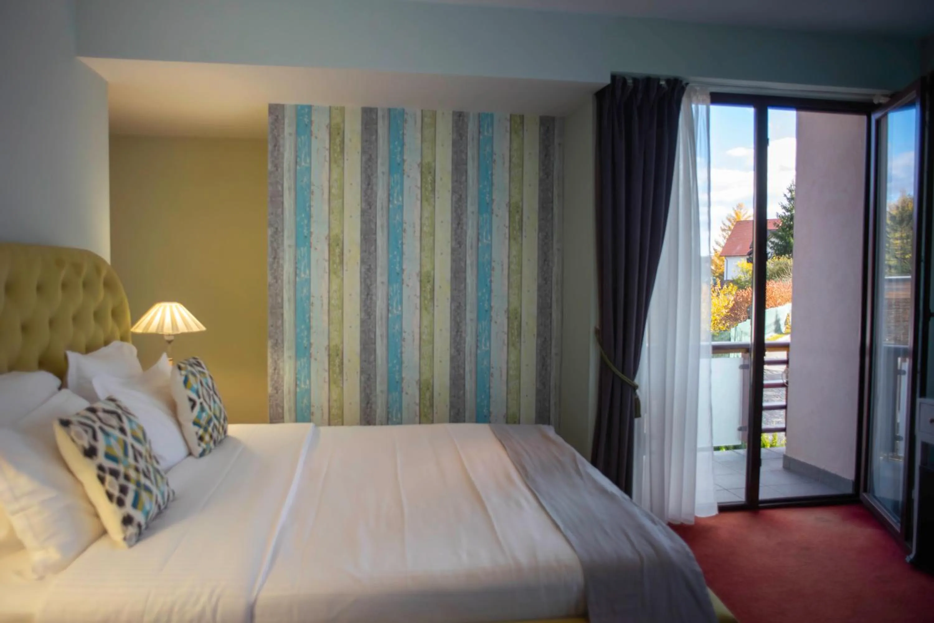 Bed in Paj Hotelul Retreat & Spa