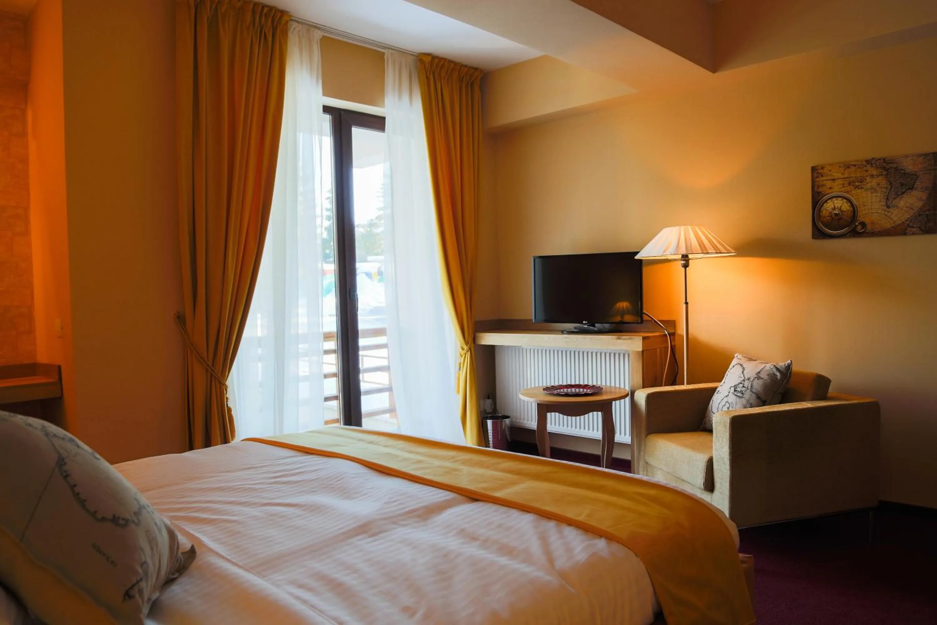 Bed in Paj Hotelul Retreat & Spa