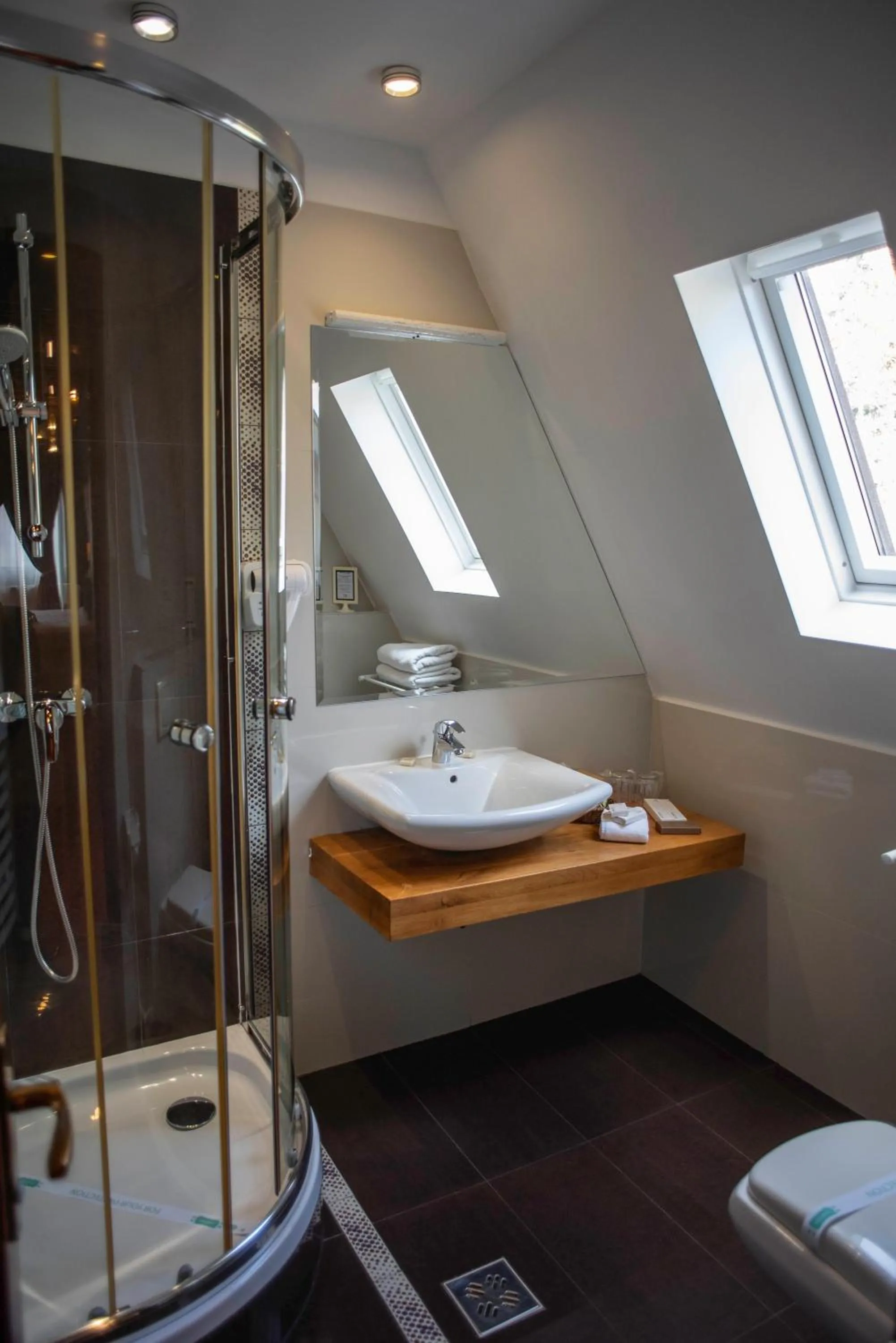 Shower in Paj Hotelul Retreat & Spa