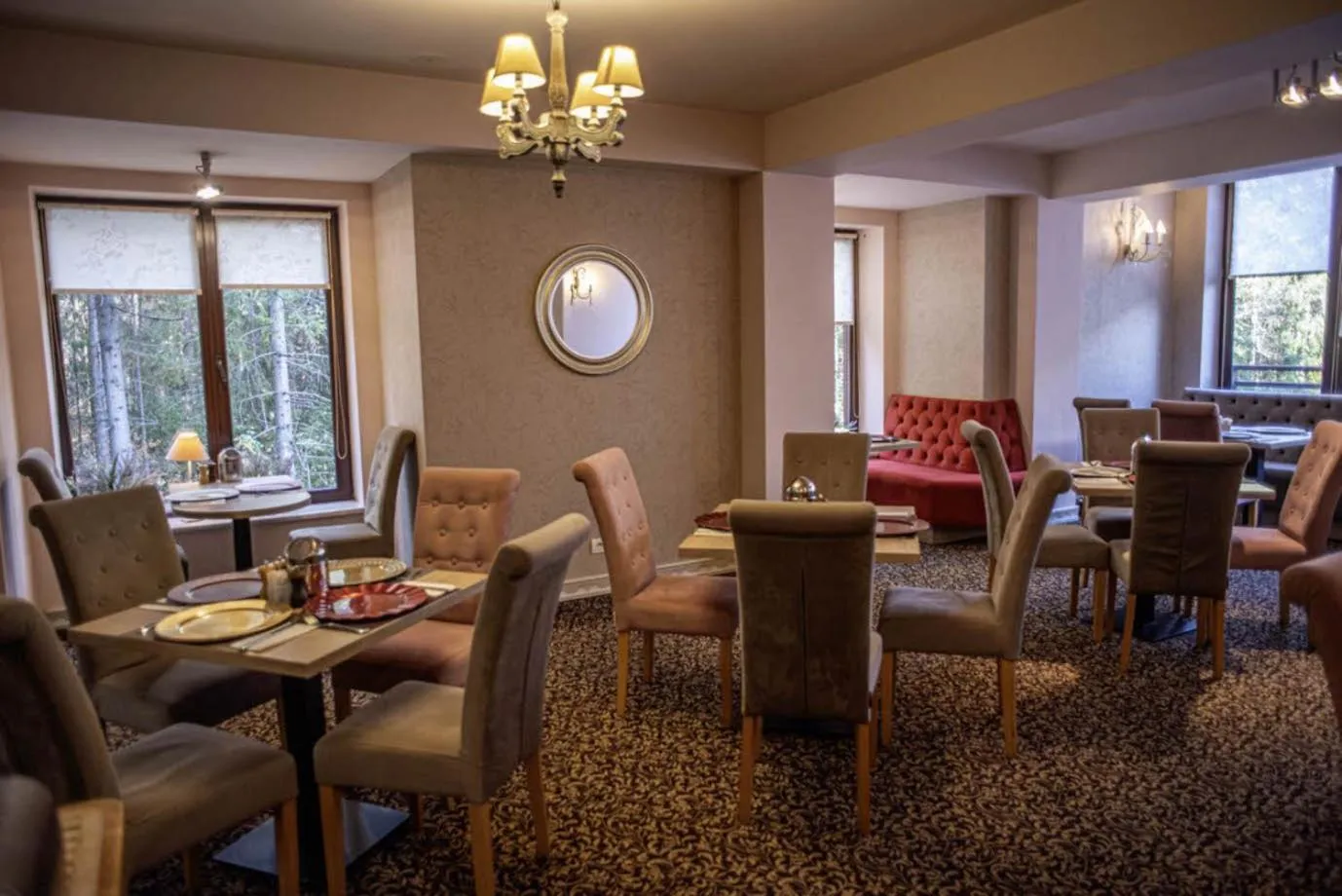 Dining area in Paj Hotelul Retreat & Spa