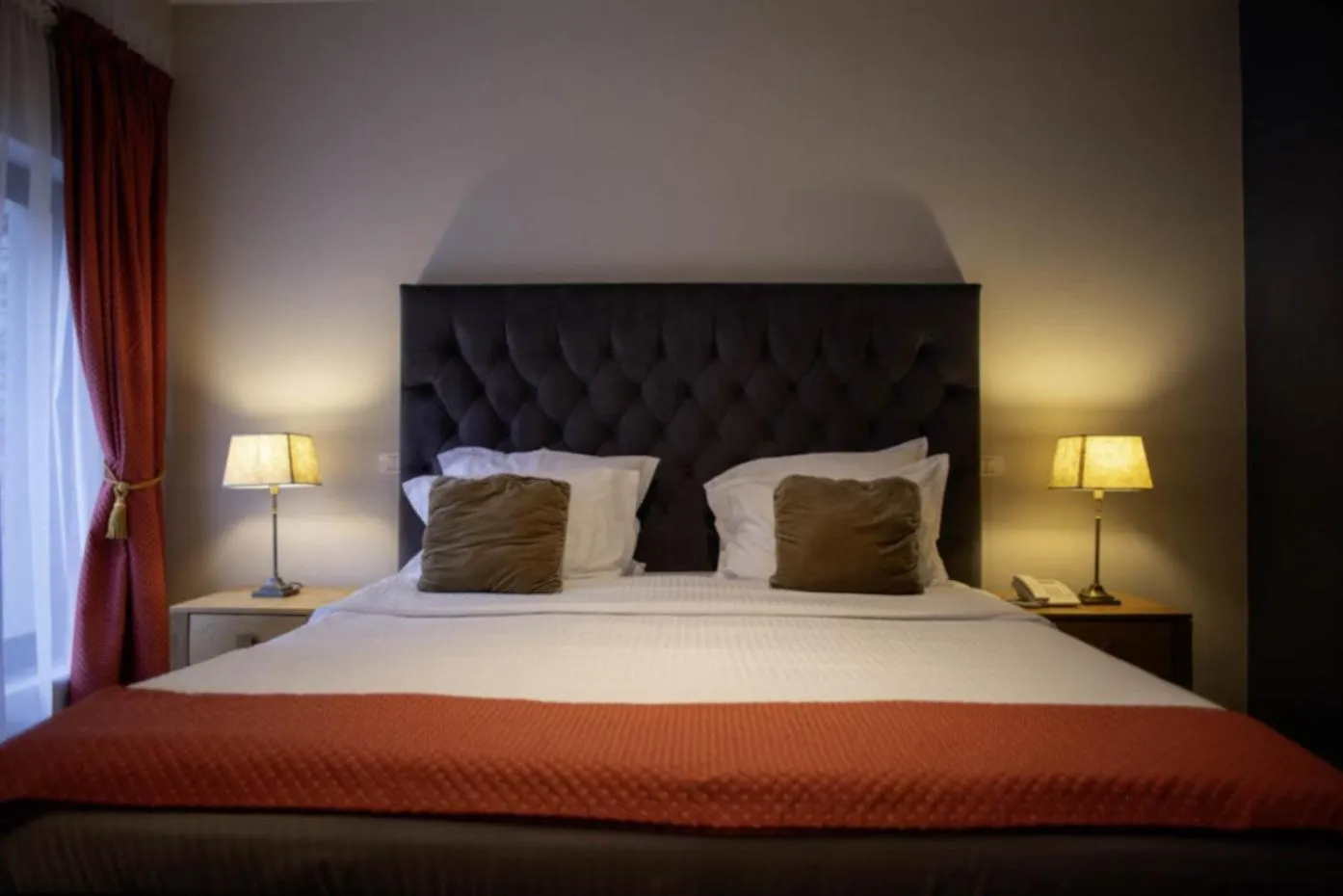 Bed in Paj Hotelul Retreat & Spa