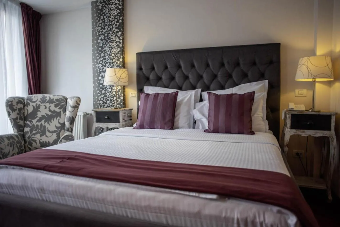 Bed in Paj Hotelul Retreat & Spa