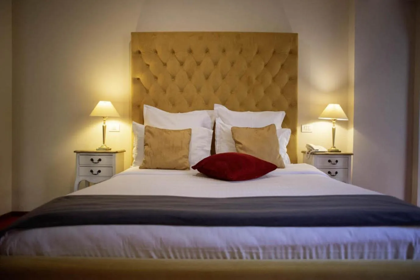 Bed in Paj Hotelul Retreat & Spa